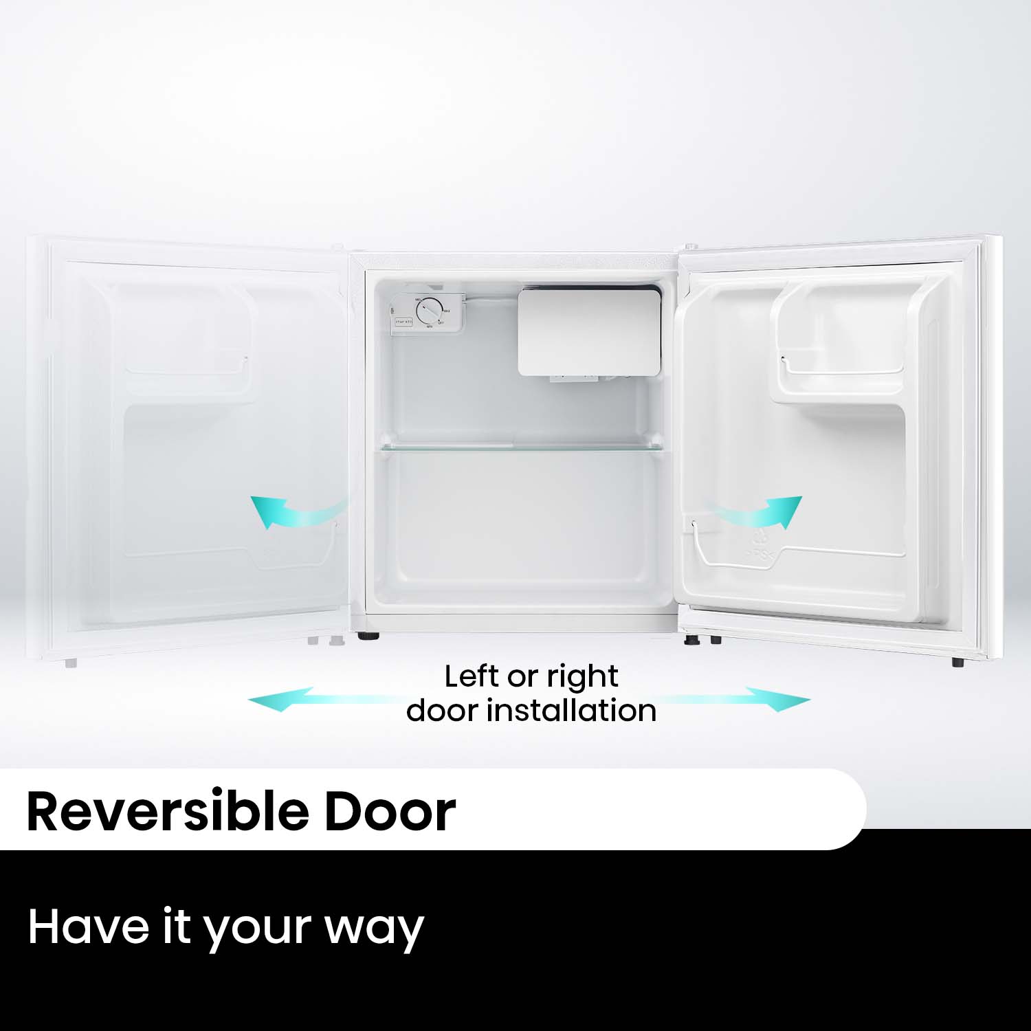 White 45L Bar Fridge White 45L Bar Fridge