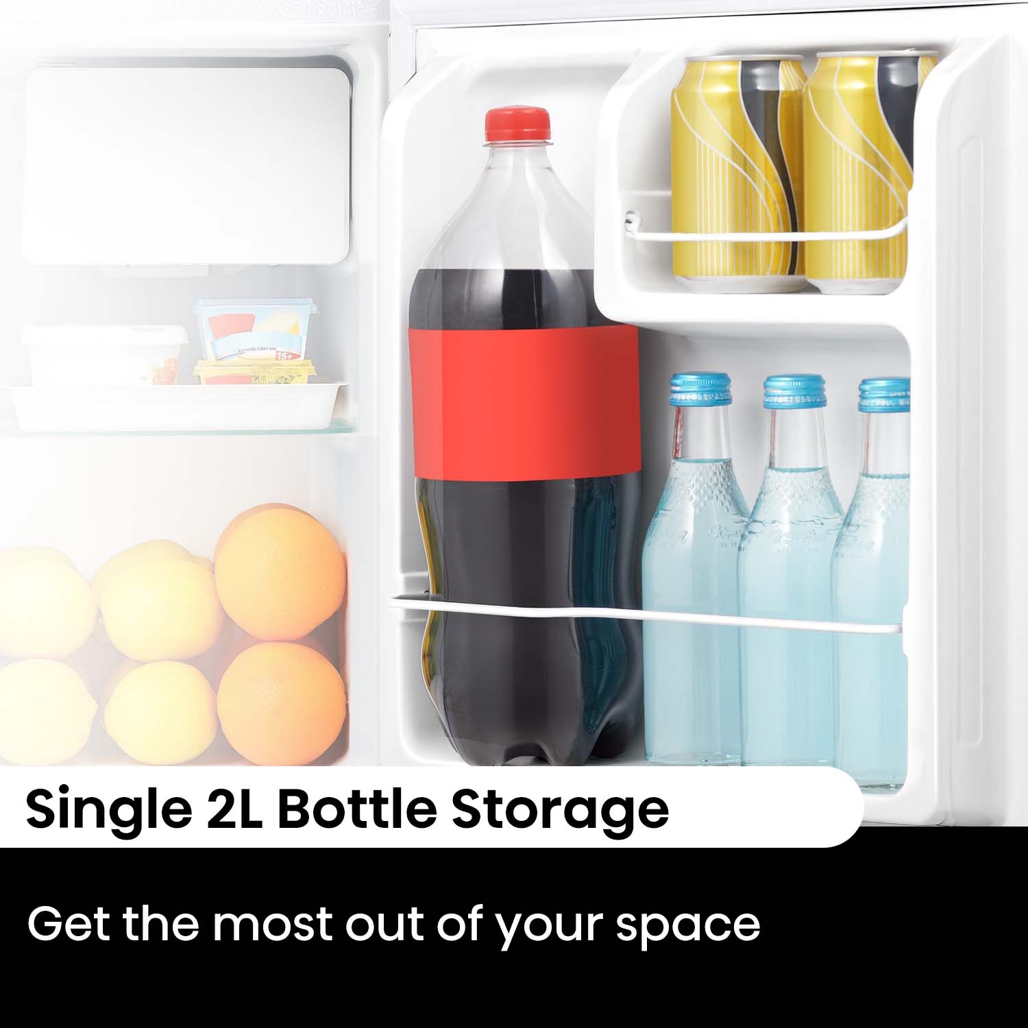 White 45L Bar Fridge White 45L Bar Fridge