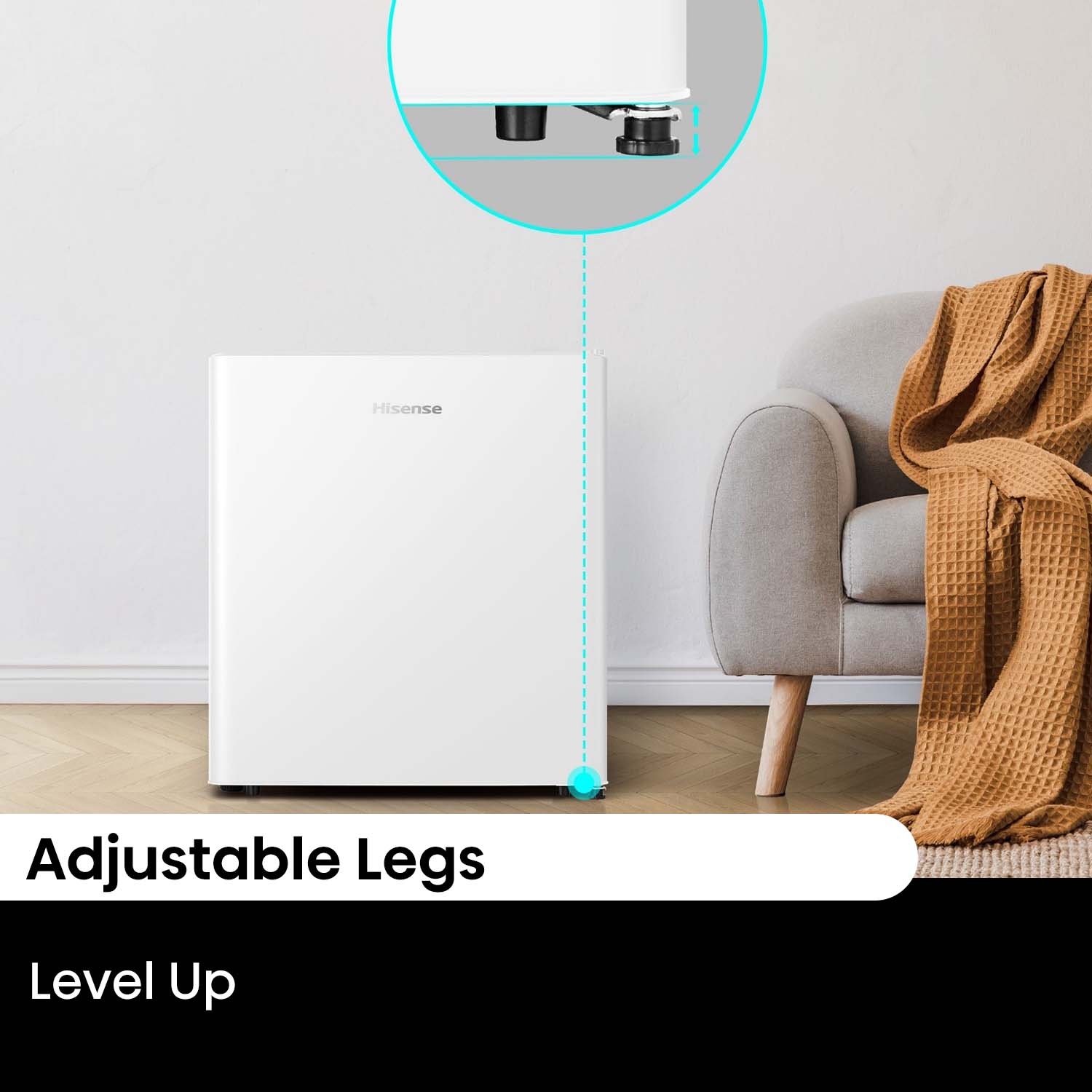 White 45L Bar Fridge White 45L Bar Fridge