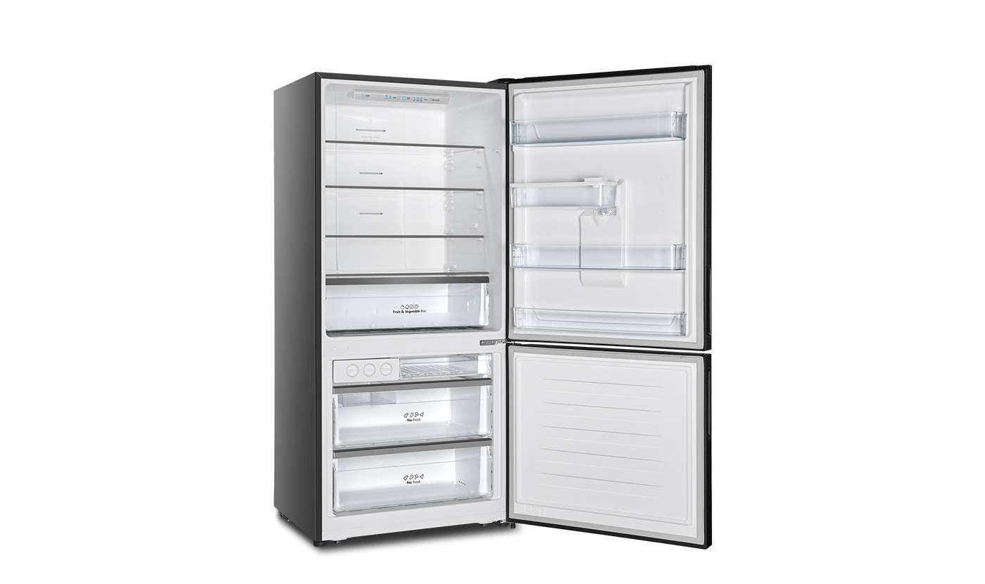 Bottom Mount PureFlat Black Steel 482L Bottom Mount PureFlat Black Steel 482L