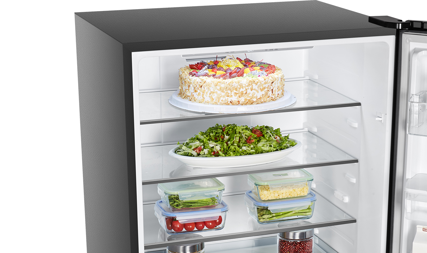 Bottom Mount PureFlat Black Steel 482L Bottom Mount PureFlat Black Steel 482L