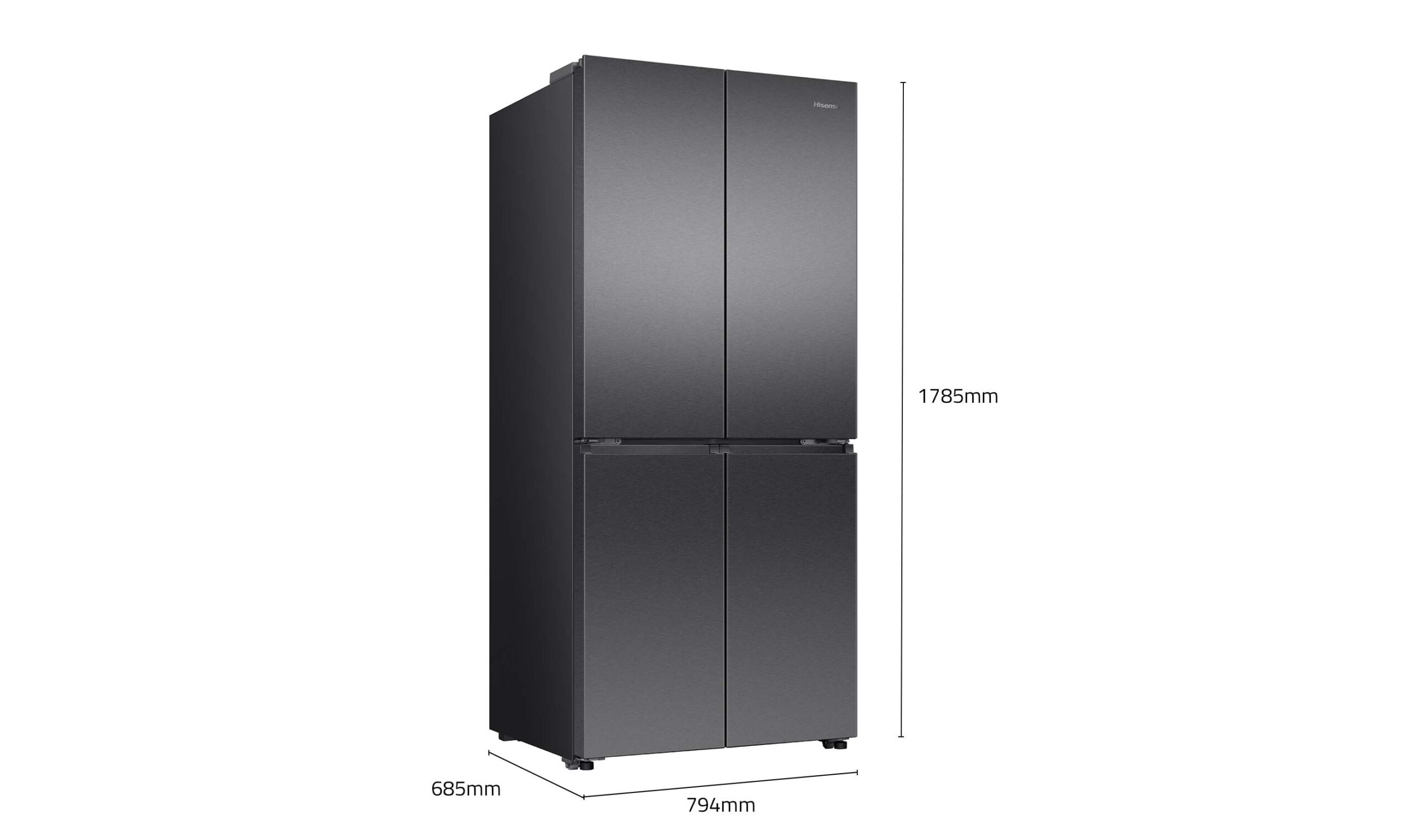 483L French Door Fridge Dark Stainless 483L French Door Fridge Dark Stainless