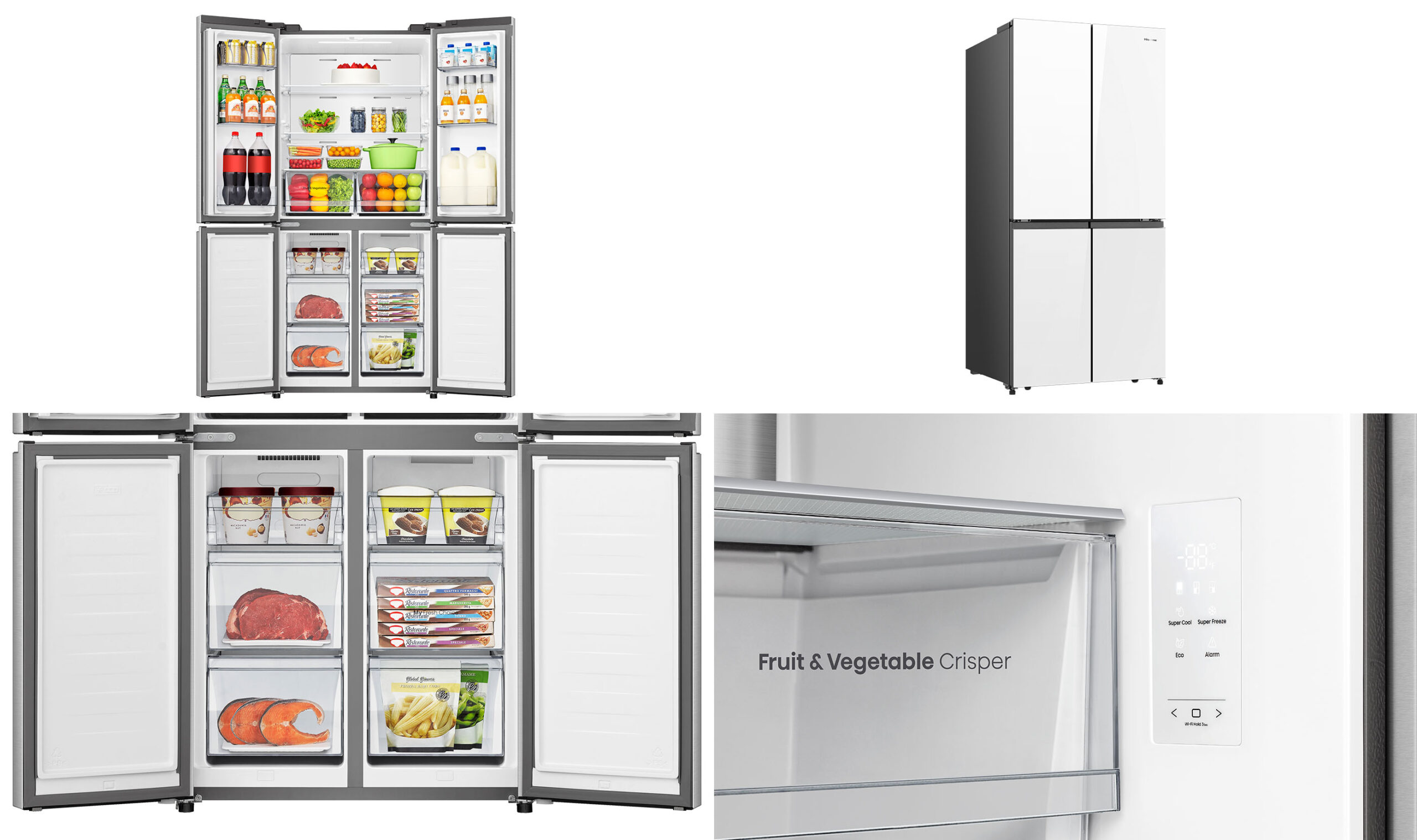 483L PureFlat Slim French Door White 483L PureFlat Slim French Door White