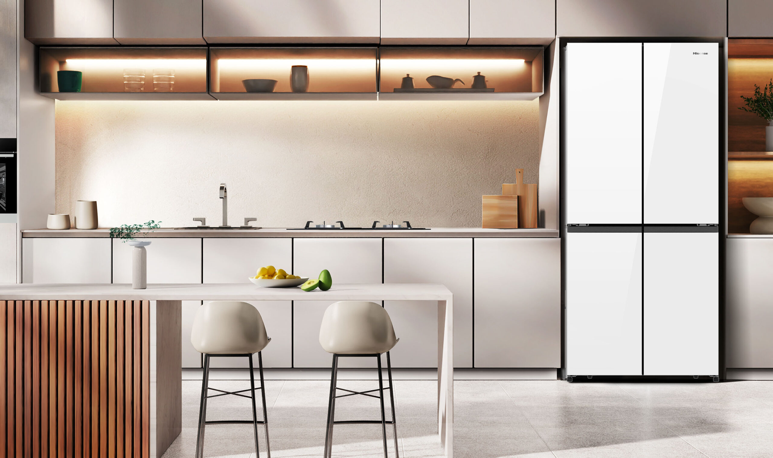 483L PureFlat Slim French Door White 483L PureFlat Slim French Door White