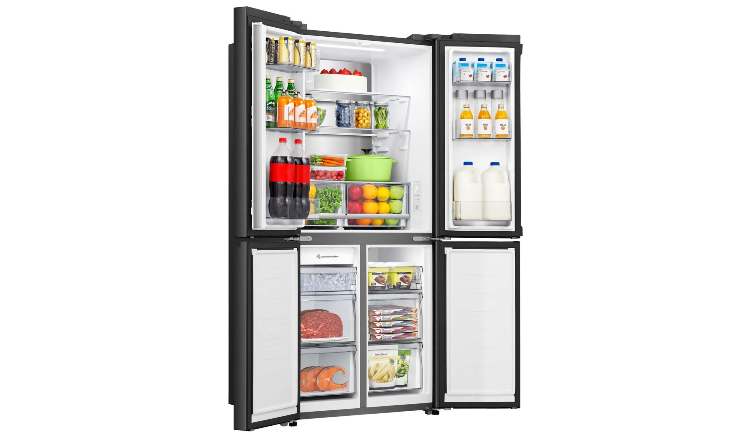 PureFlat Slim French Door 483L Dark Steel PureFlat Slim French Door 483L Dark Steel