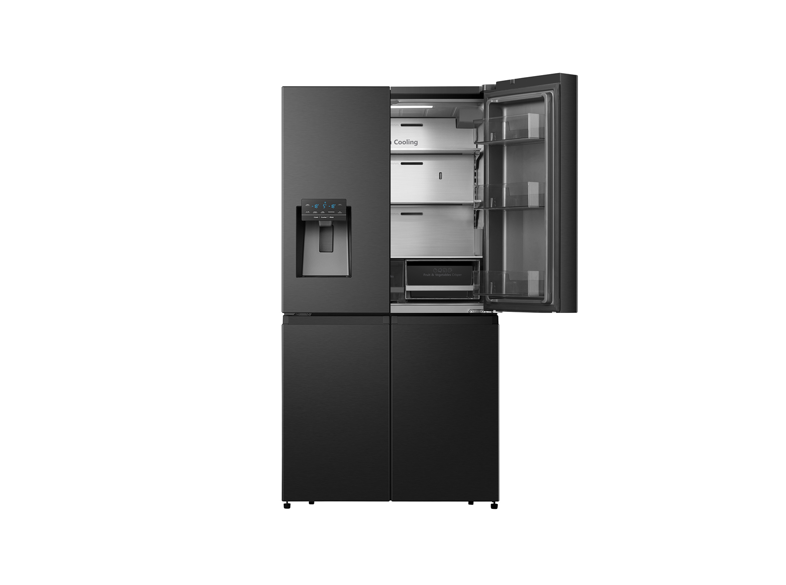 French Door PureFlat Eclipse Black Steel 585L French Door PureFlat Eclipse Black Steel 585L