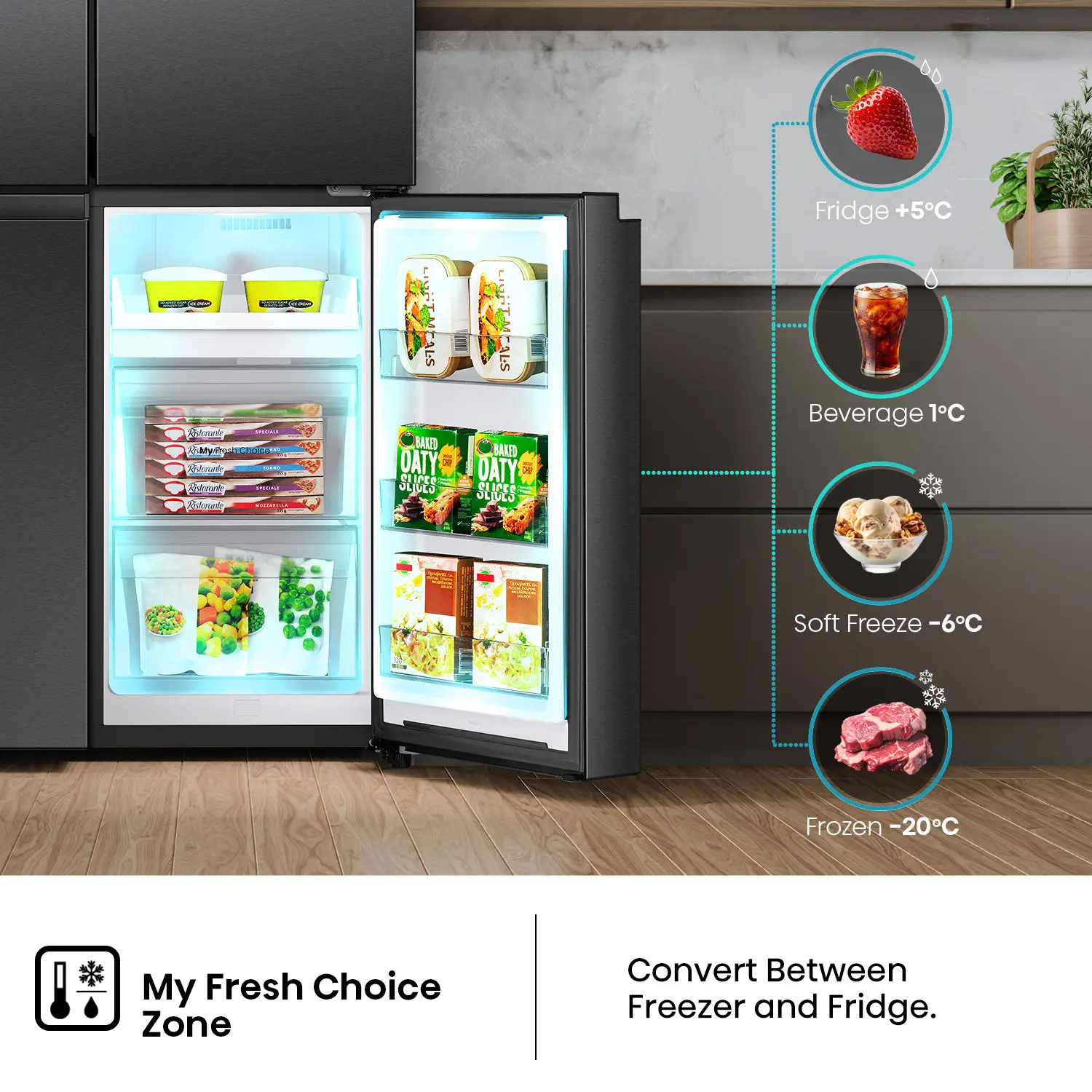 615L PureFlex French Door Fridge 615L PureFlex French Door Fridge