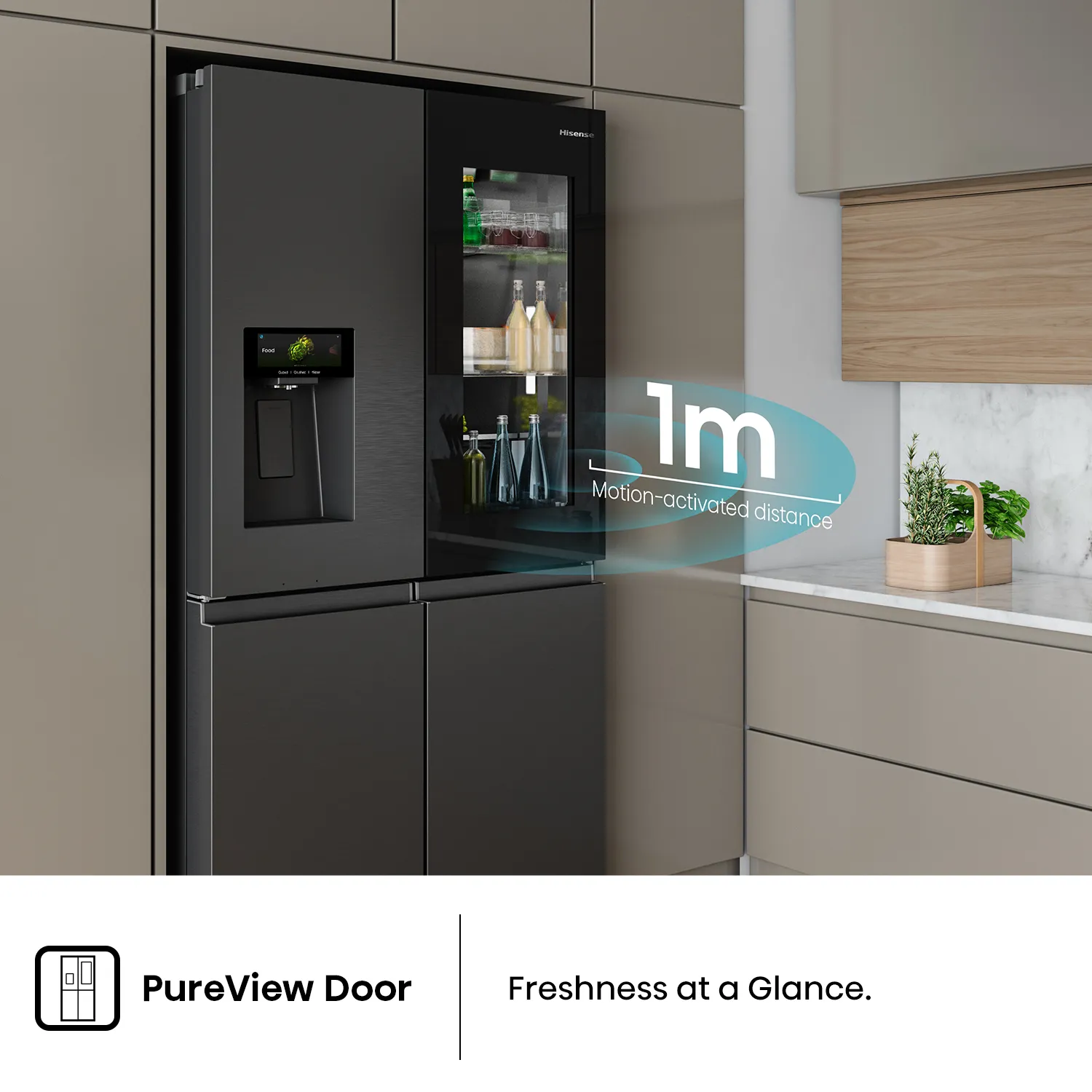 615L PureView French Door Fridge 615L PureView French Door Fridge