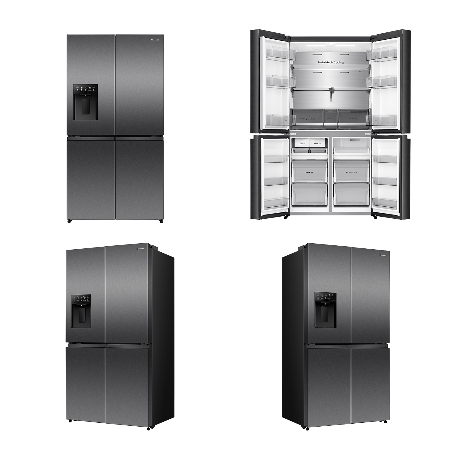 640L PureFlex French Door Dark Stainless Steel 640L PureFlex French Door Dark Stainless Steel