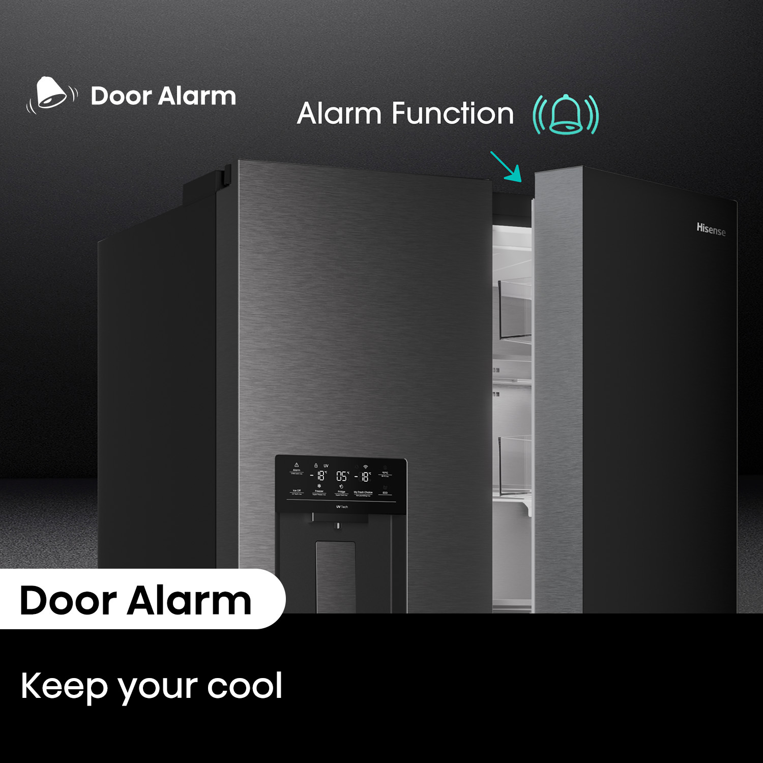 640L PureFlex French Door Dark Stainless Steel 640L PureFlex French Door Dark Stainless Steel