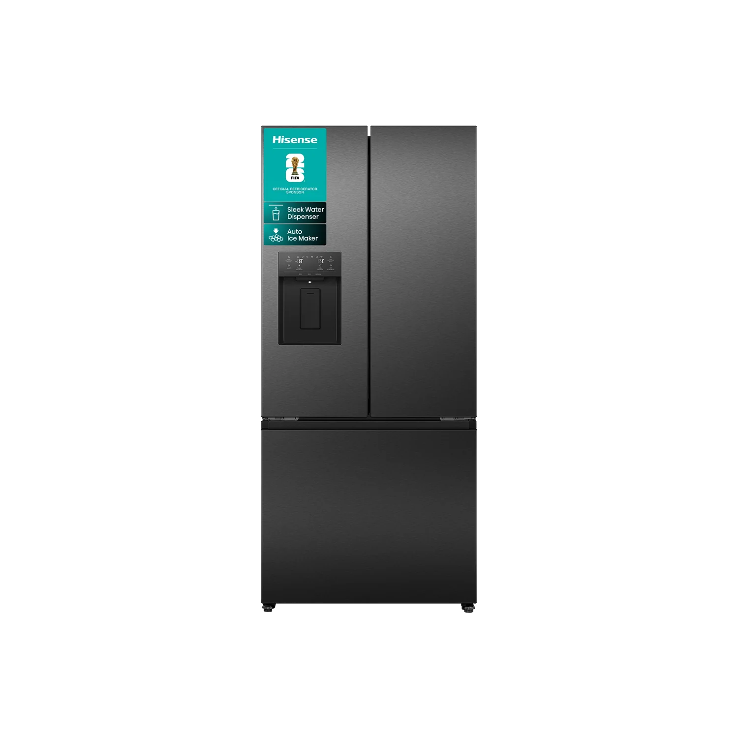 Hisense 541L PureFlex French Door Fridge Black Hisense 541L PureFlex French Door Fridge Black