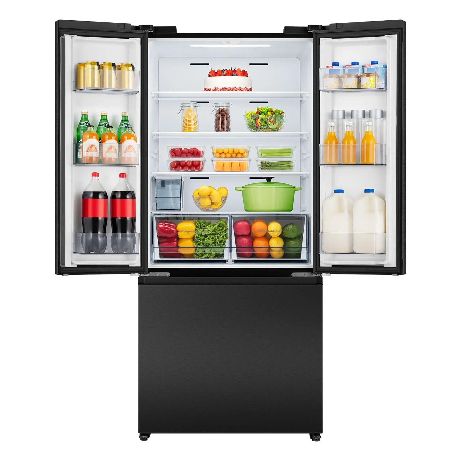 541L PureFlex French Door Fridge Black Steel 541L PureFlex French Door Fridge Black Steel