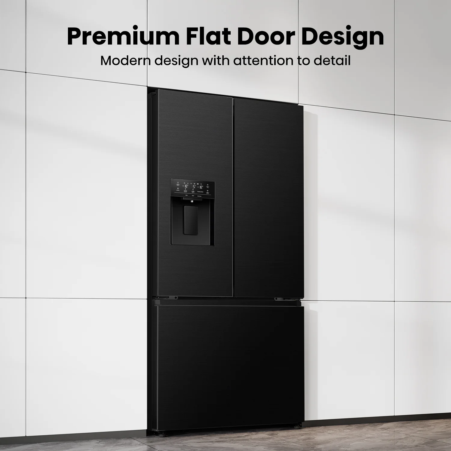 541L PureFlex French Door Fridge Black Steel 541L PureFlex French Door Fridge Black Steel