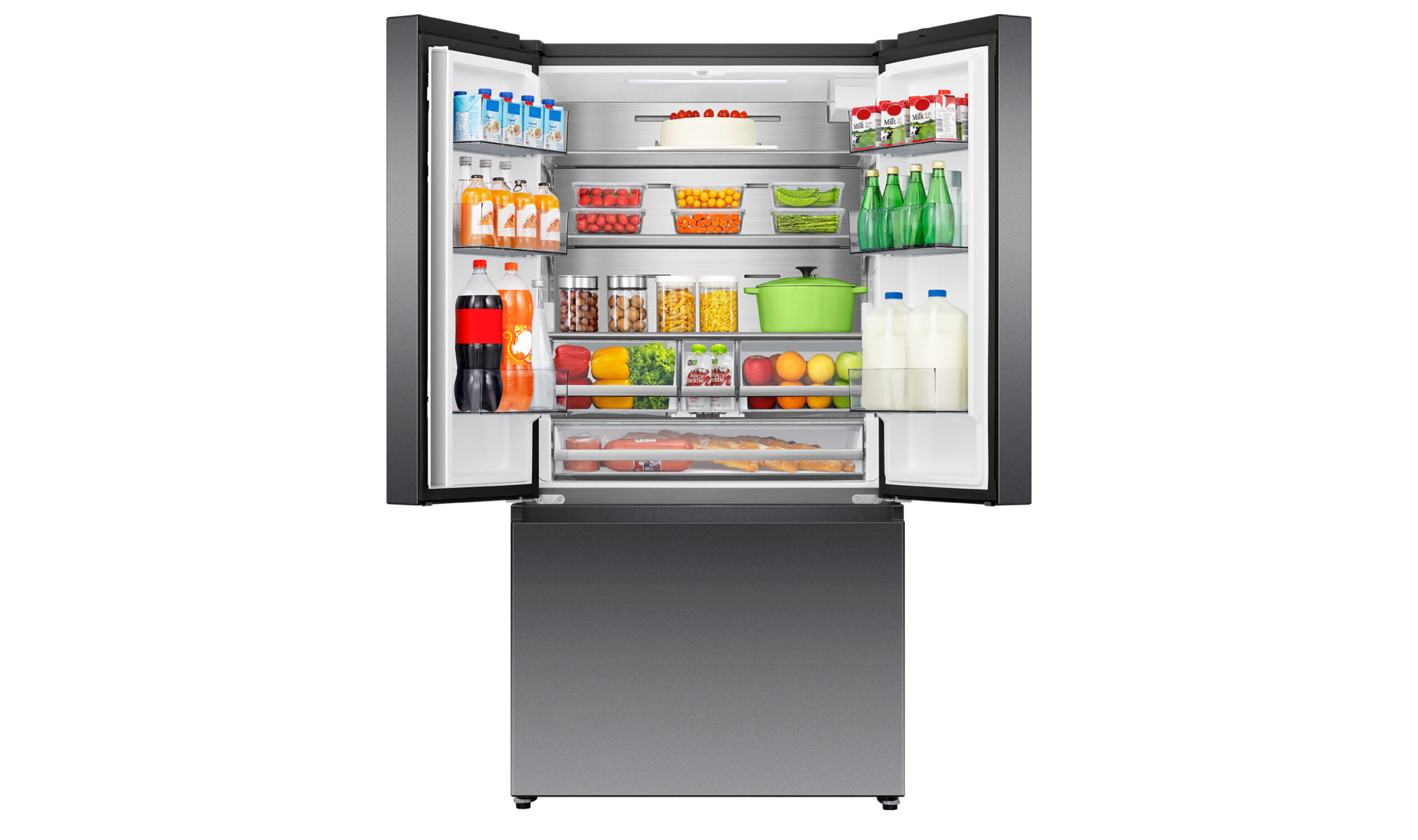 PureFlat French Door Dark Steel 634L PureFlat French Door Dark Steel 634L