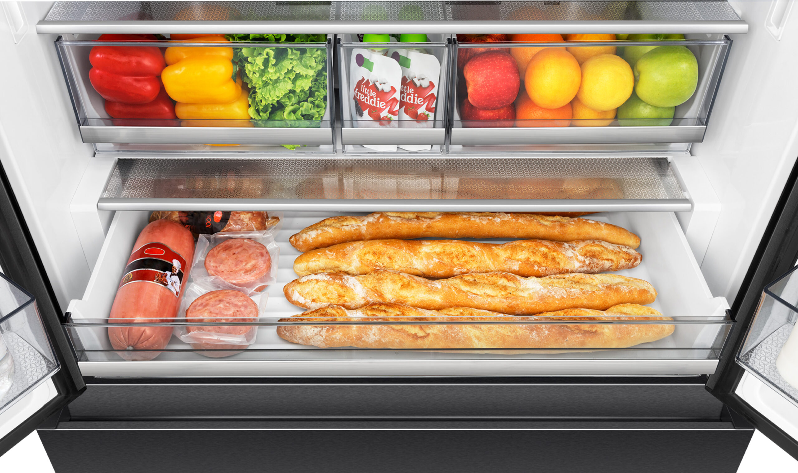 PureFlat French Door Dark Steel 634L PureFlat French Door Dark Steel 634L