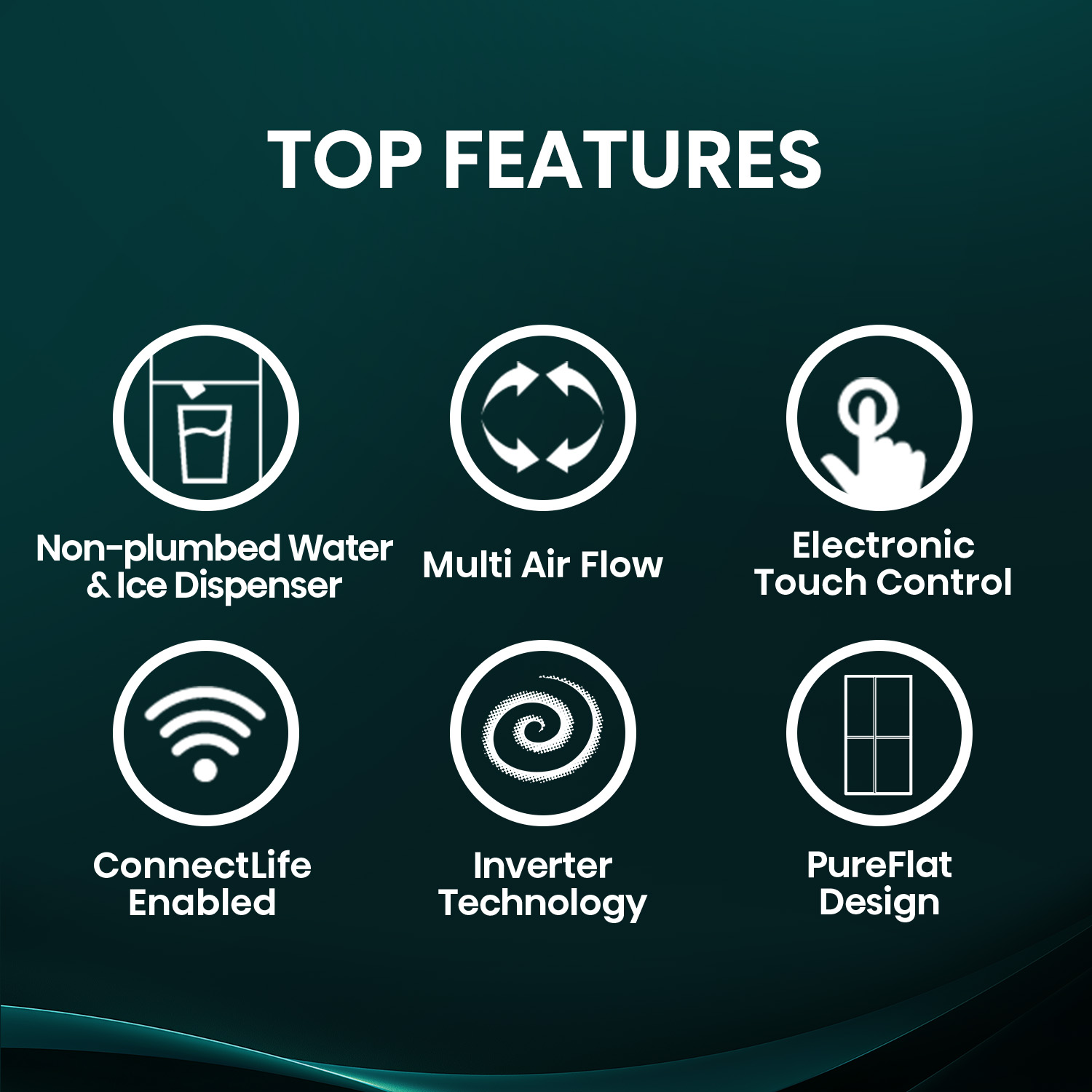 632L Black Side by Side Fridge 632L Black Side by Side Fridge