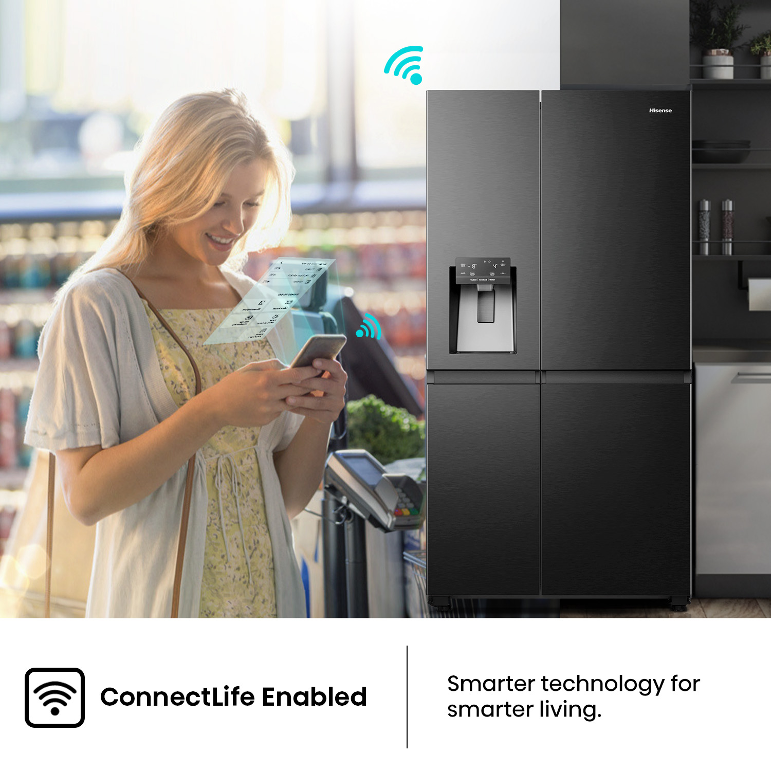 632L Black Side by Side Fridge 632L Black Side by Side Fridge