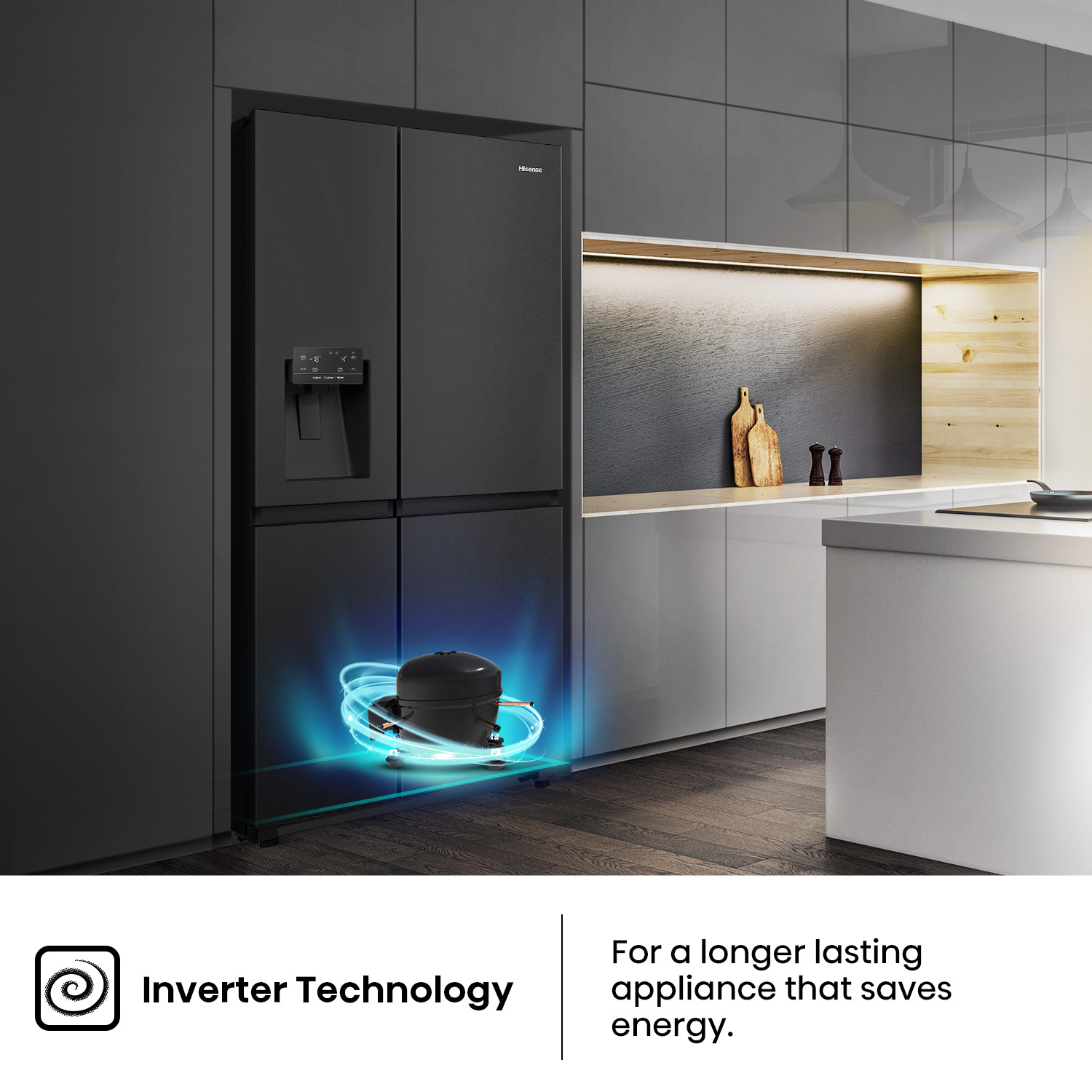 632L Black Side by Side Fridge 632L Black Side by Side Fridge