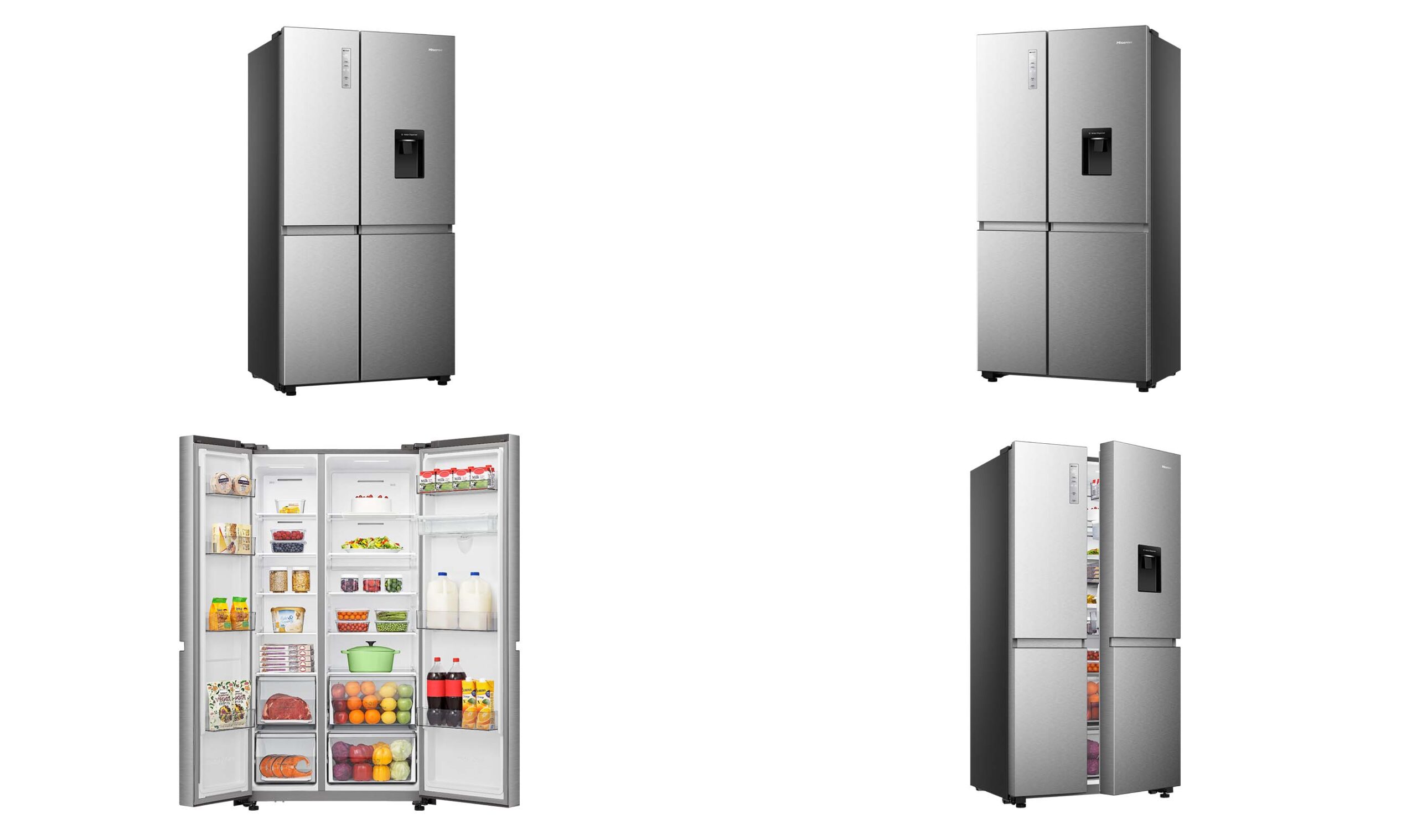 649L Side-by-Side Fridge Stainless Steel 649L Side-by-Side Fridge Stainless Steel