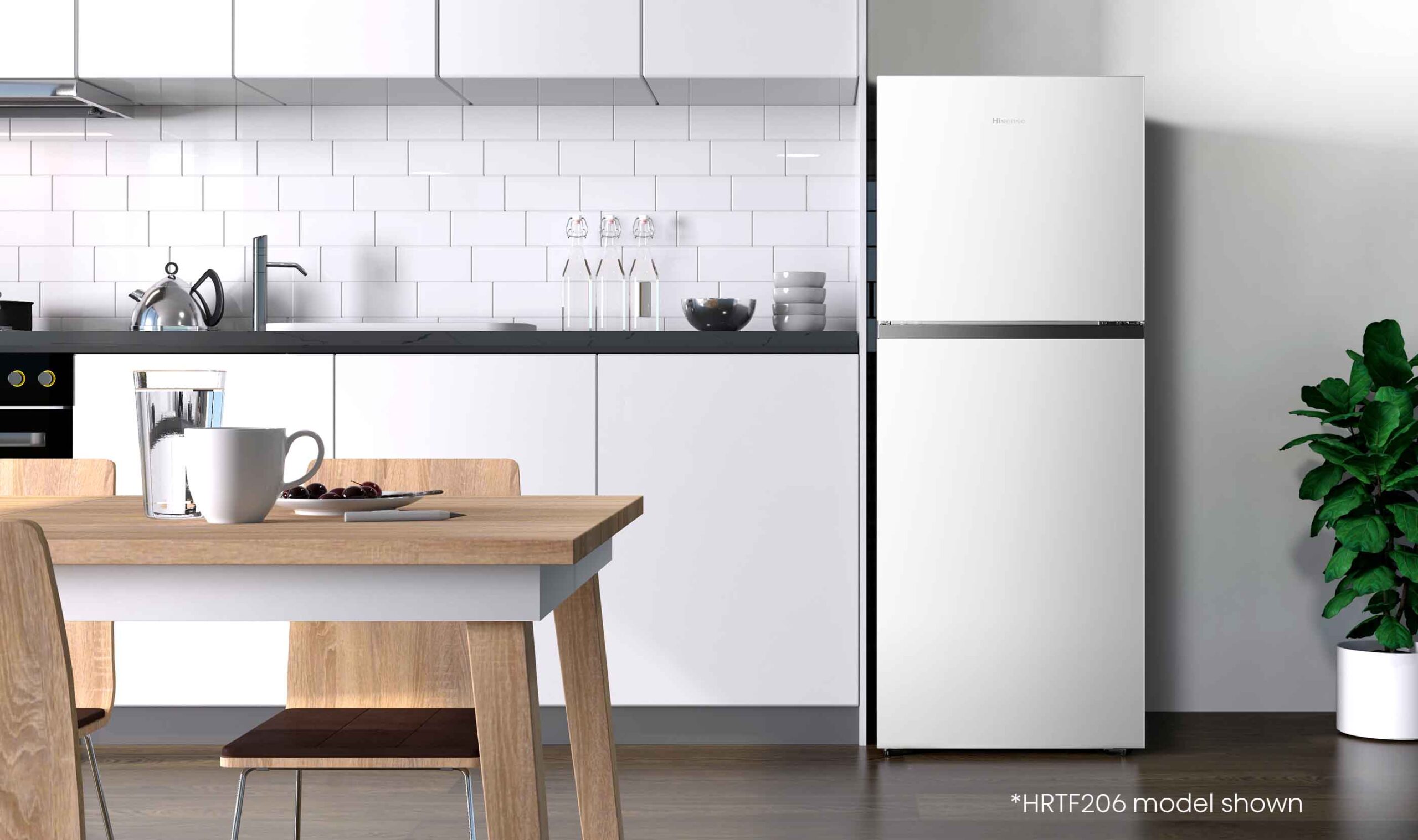 Top Mount Fridge 205L White Top Mount Fridge 205L White