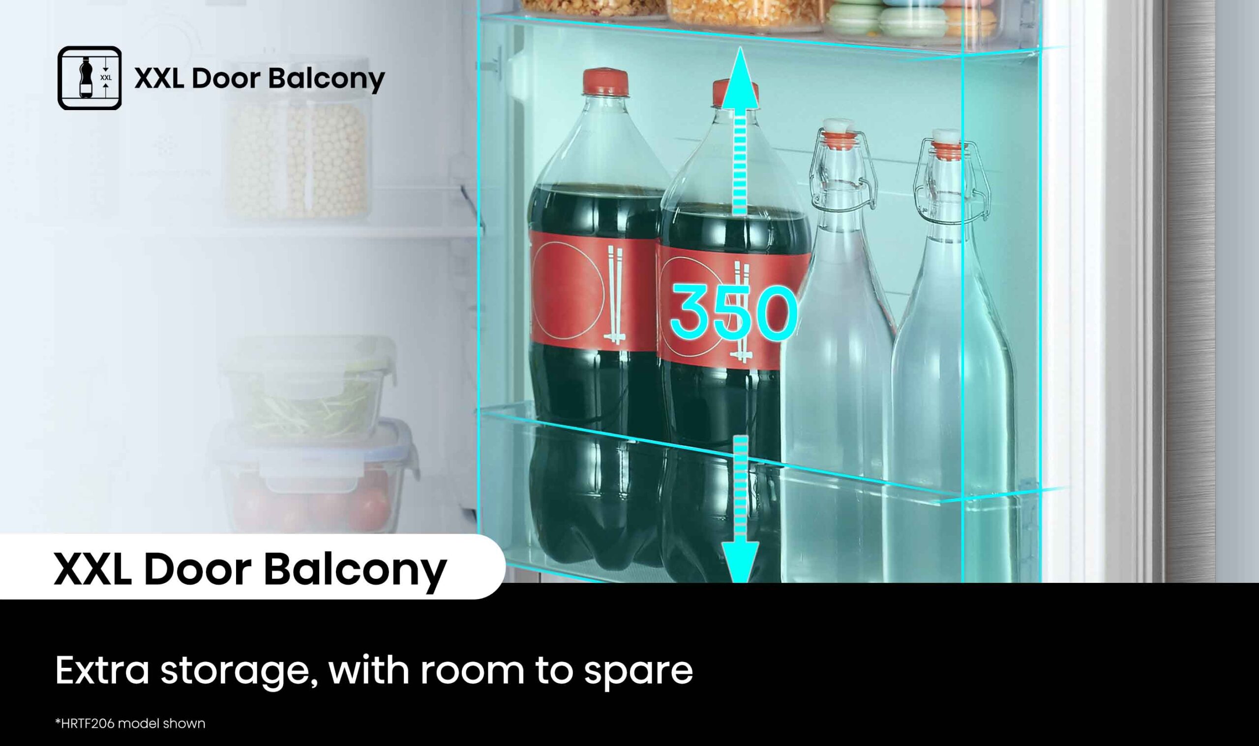 Top Mount Fridge 205L White Top Mount Fridge 205L White