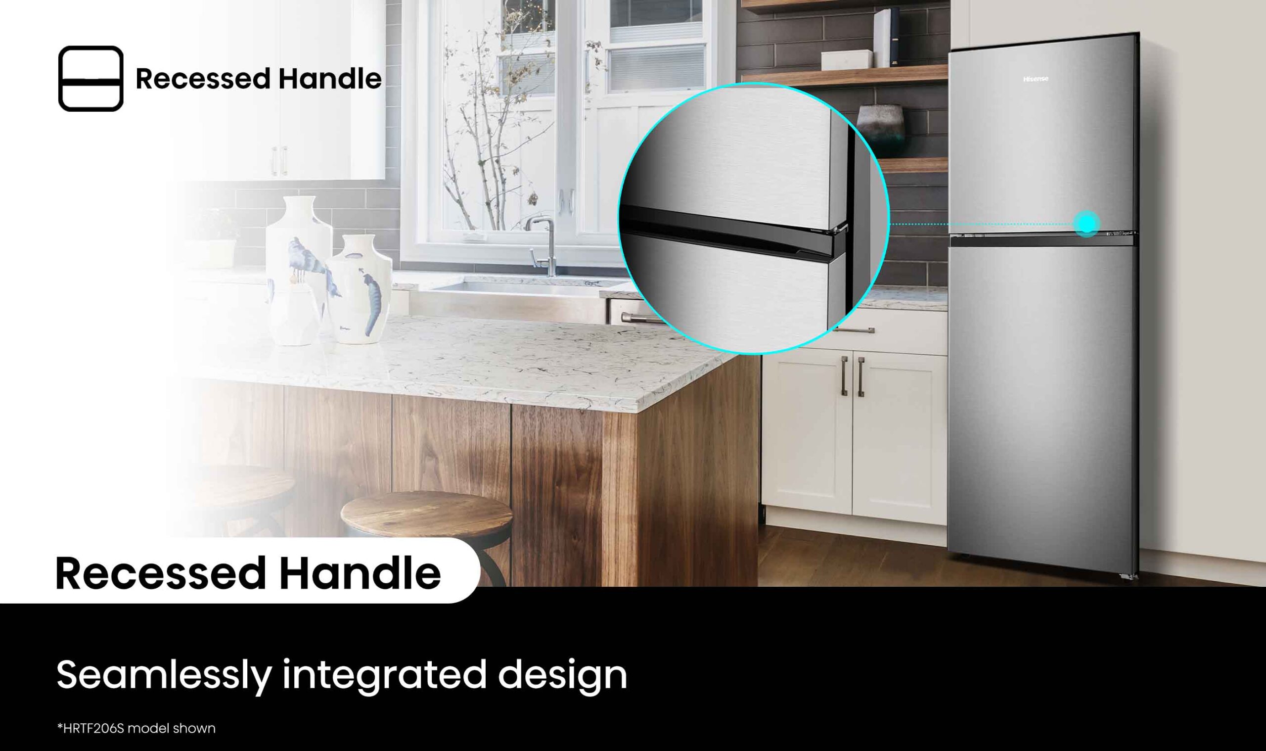 Top Mount Fridge 205L Silver Top Mount Fridge 205L Silver