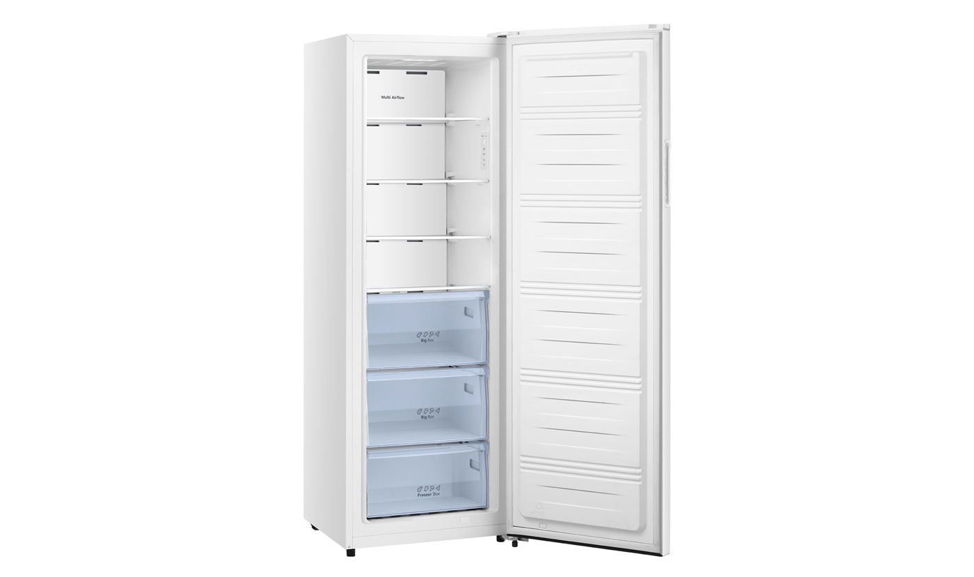 240L Single Door Hybrid Fridge/Freezer White 240L Single Door Hybrid Fridge/Freezer White