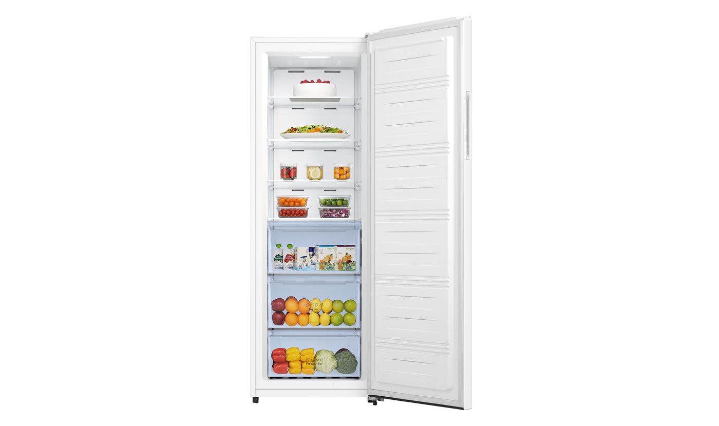 240L Single Door Hybrid Fridge/Freezer White 240L Single Door Hybrid Fridge/Freezer White