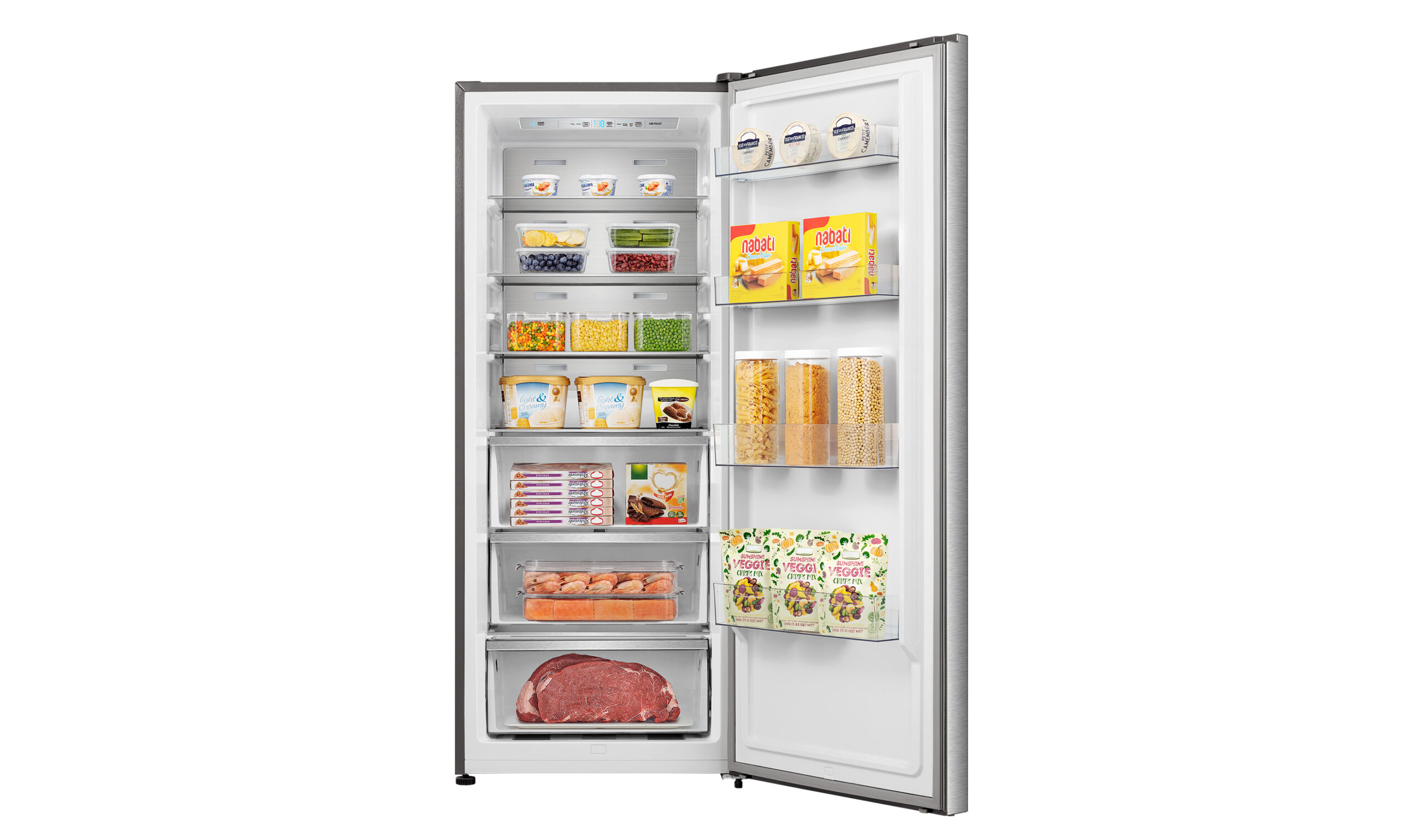 1-Door SS Hybrid Freezer 384L 1-Door SS Hybrid Freezer 384L