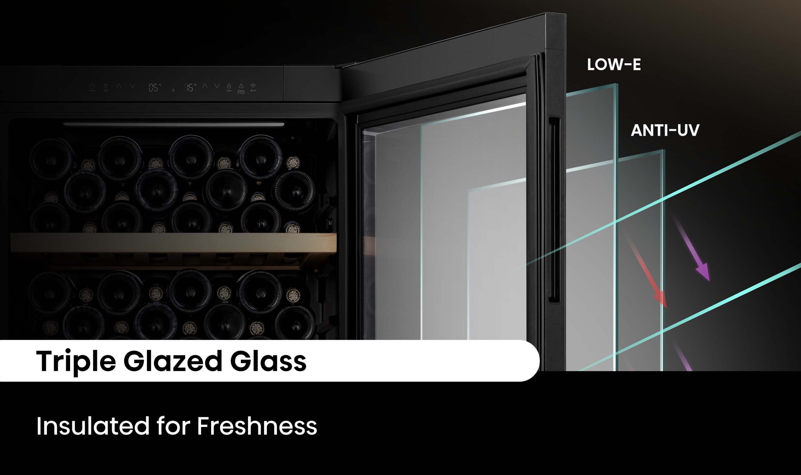 108 Bottle Dual Zone Wine Cabinet 108 Bottle Dual Zone Wine Cabinet