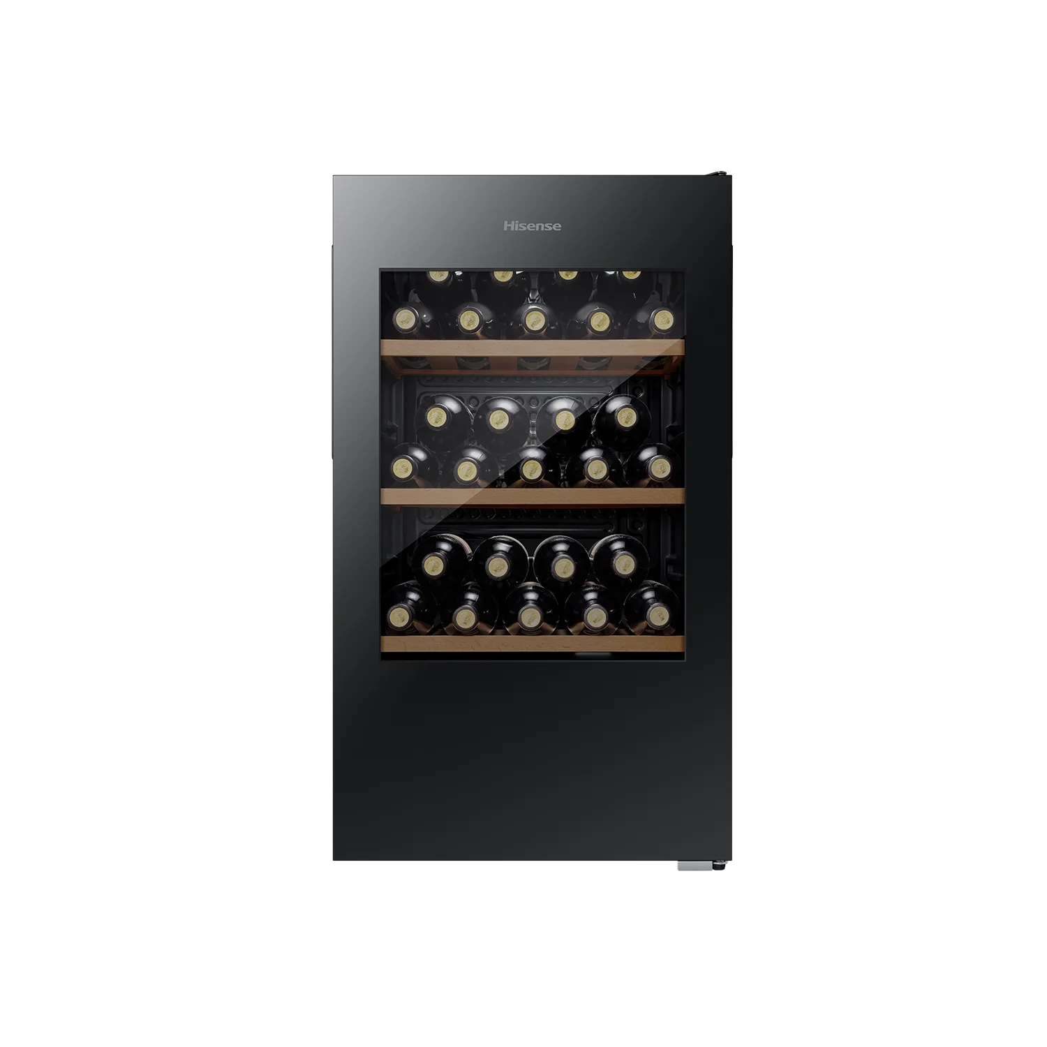 30 Bottle Wine Cabinet Black 30 Bottle Wine Cabinet Black