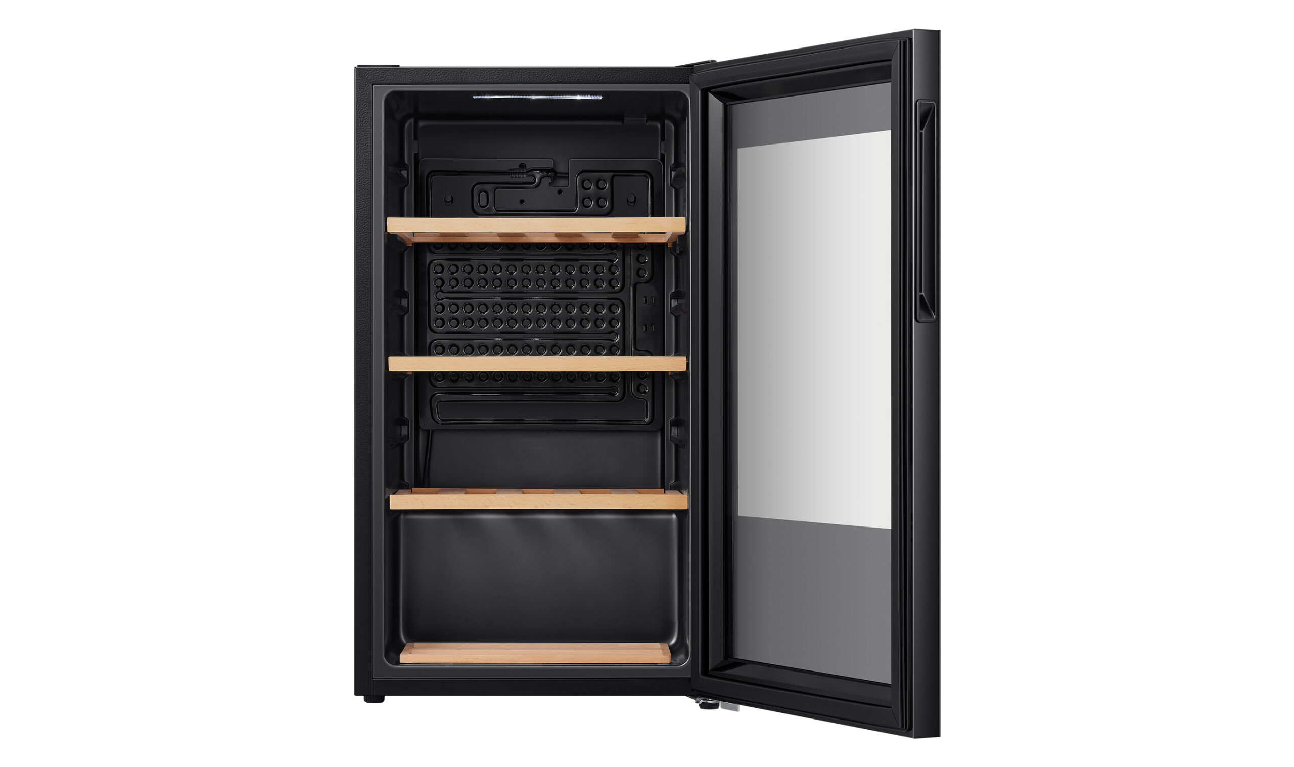30 Bottle Wine Cabinet Black 30 Bottle Wine Cabinet Black