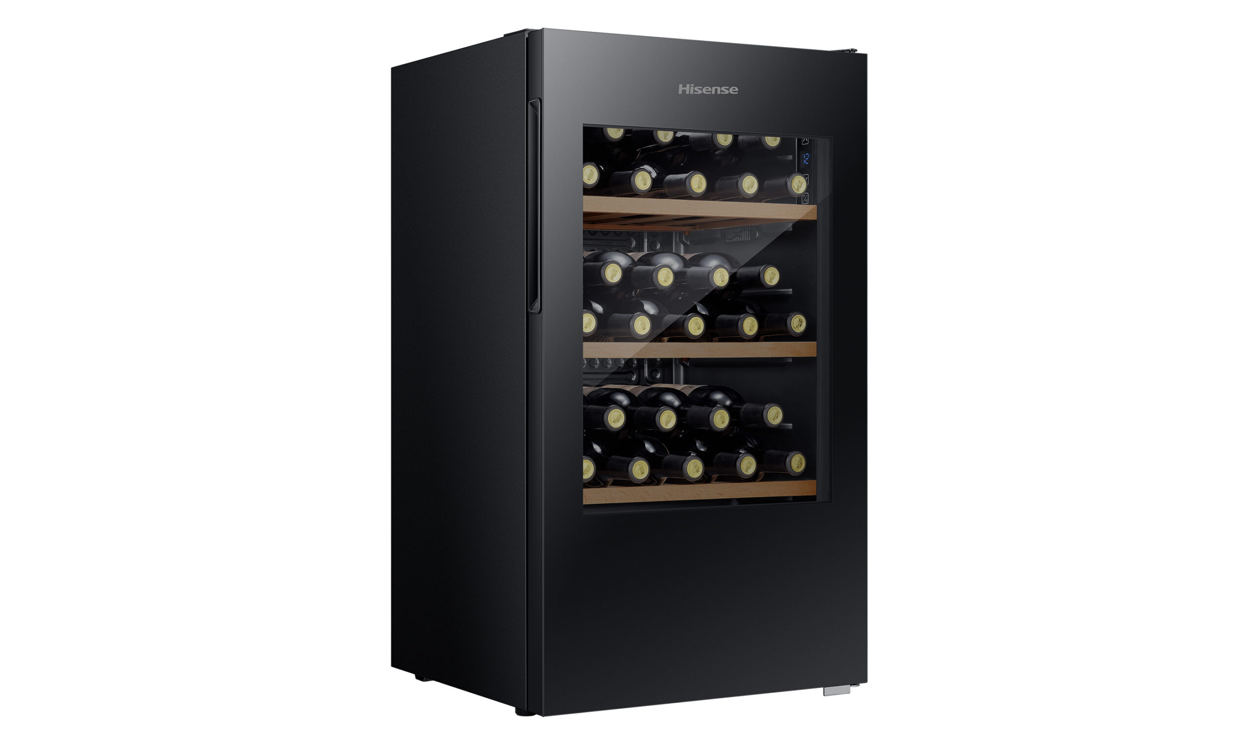 30 Bottle Wine Cabinet Black 30 Bottle Wine Cabinet Black