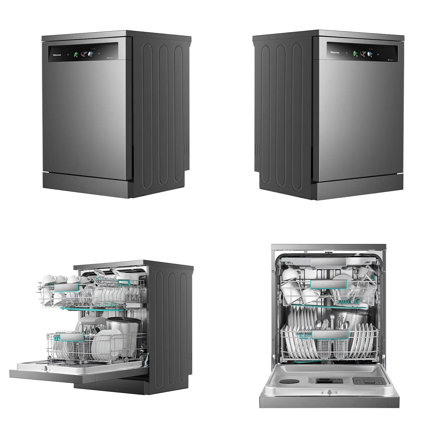 Dark Stainless Steel Series 9 Dishwasher with 16 Place Settings Dark Stainless Steel Series 9 Dishwasher with 16 Place Settings