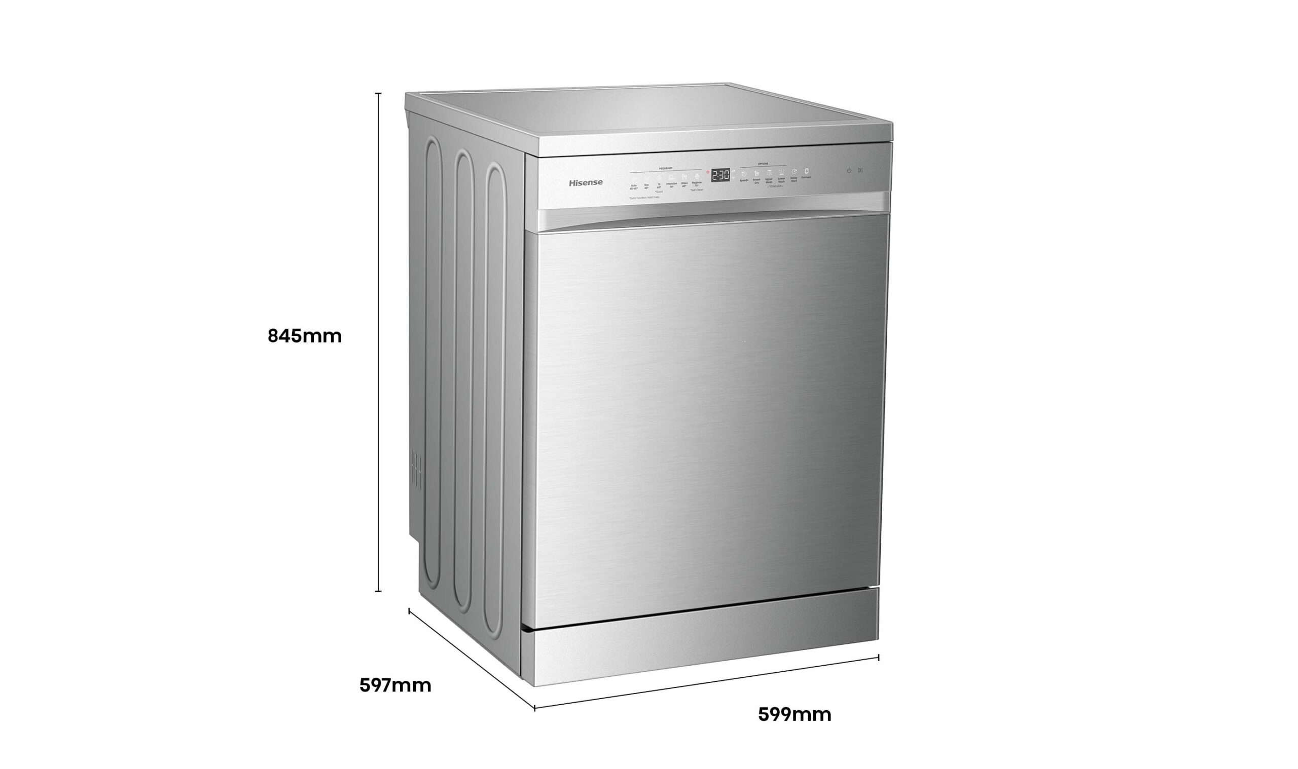 Stainless Steel Dishwasher with 16 Place Settings Stainless Steel Dishwasher with 16 Place Settings