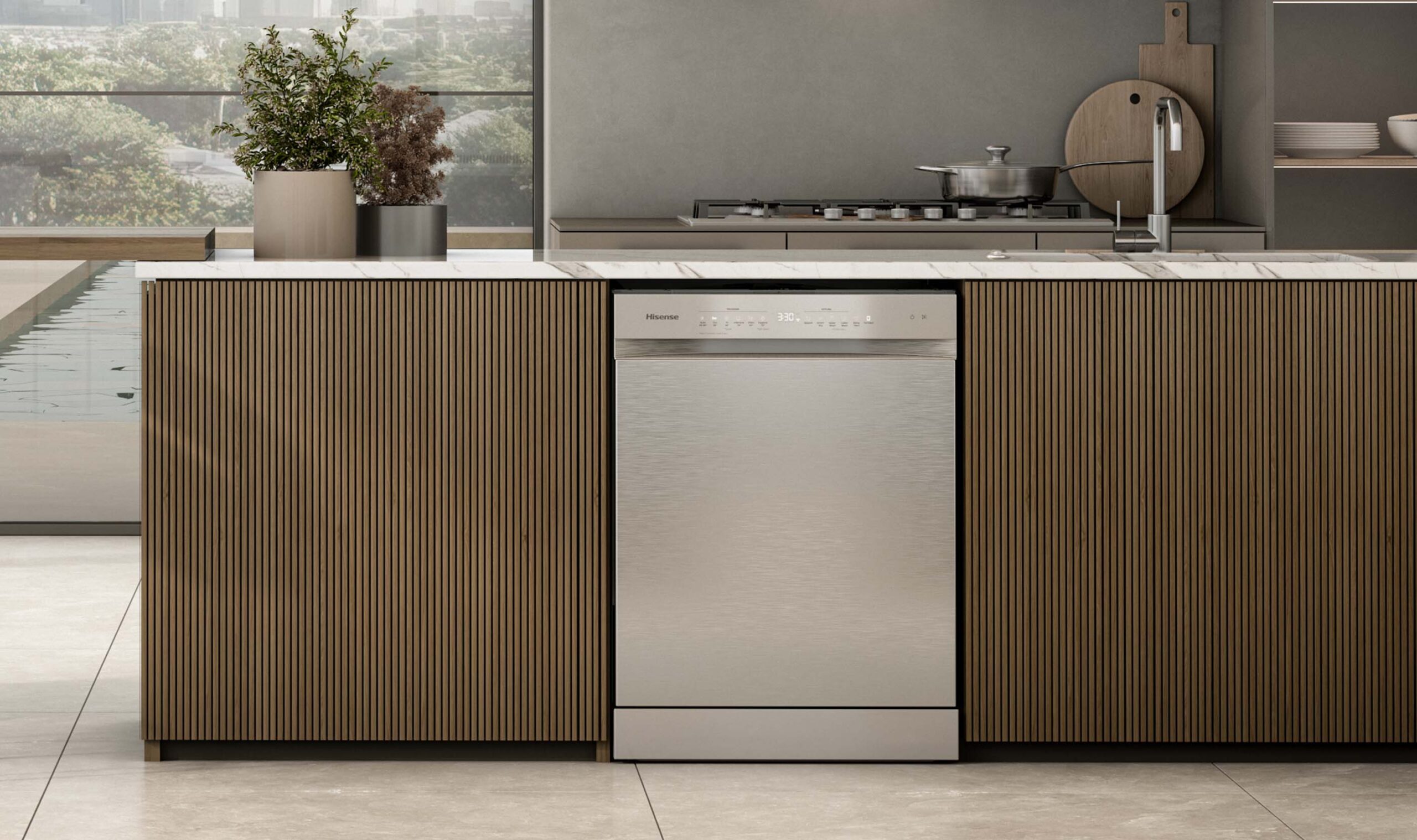 Stainless Steel Dishwasher with 16 Place Settings Stainless Steel Dishwasher with 16 Place Settings