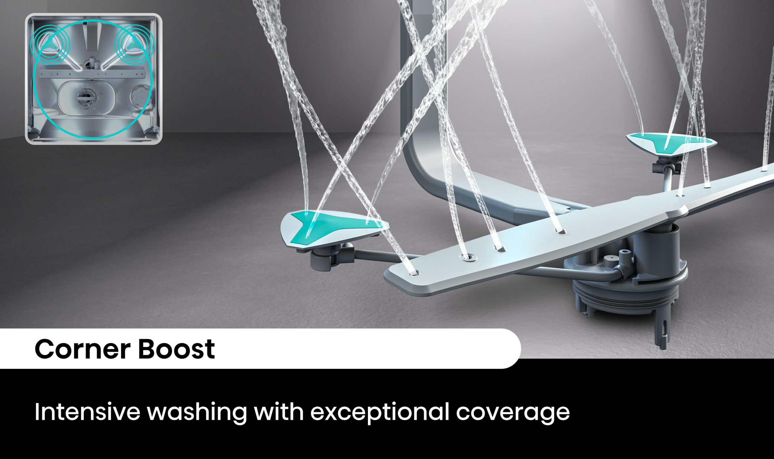 Stainless Steel Dishwasher with 16 Place Settings Stainless Steel Dishwasher with 16 Place Settings