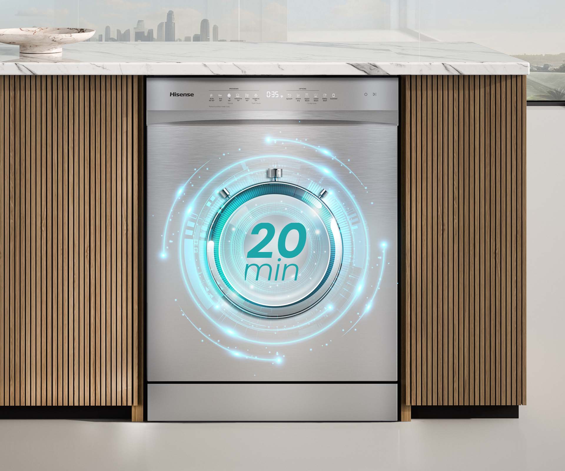 Stainless Steel Dishwasher with 16 Place Settings Stainless Steel Dishwasher with 16 Place Settings