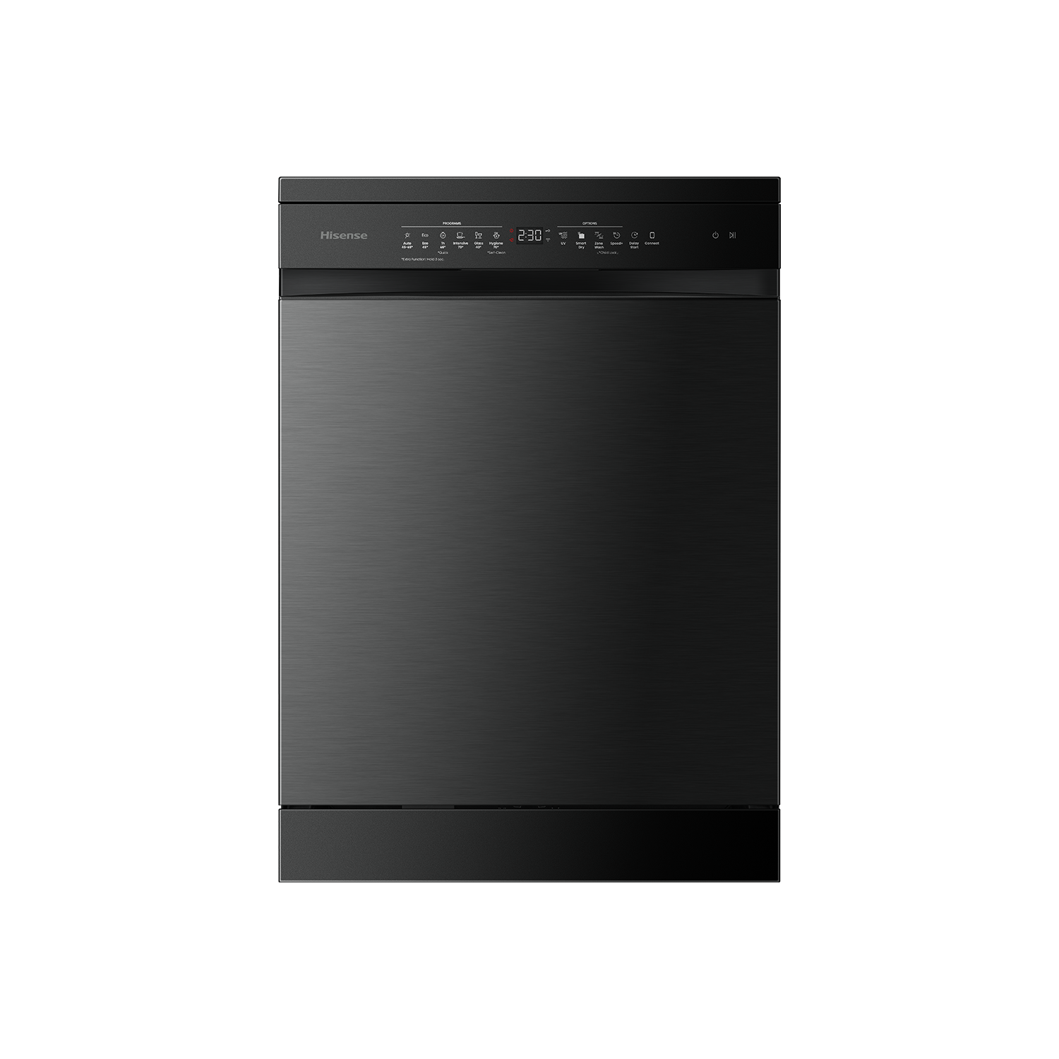 Black Steel Dishwasher with 16 Place Settings Black Steel Dishwasher with 16 Place Settings