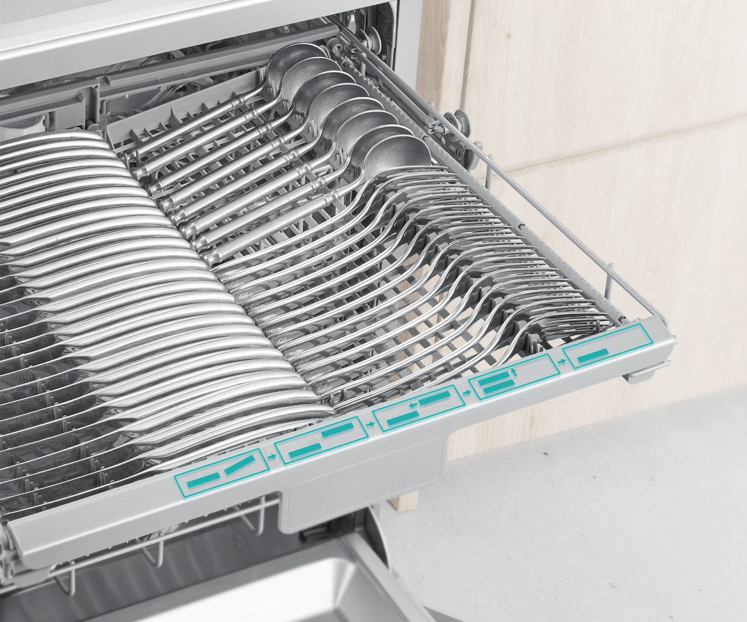 Stainless Steel Dishwasher with 14 Place Settings Stainless Steel Dishwasher with 14 Place Settings