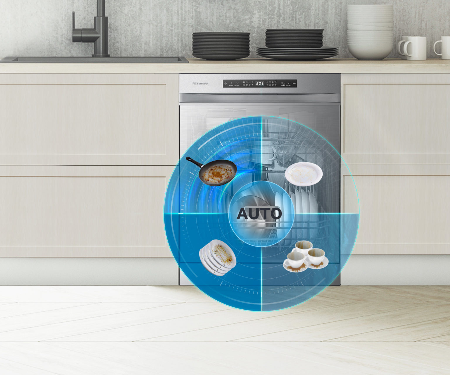 Stainless Steel Dishwasher with 14 Place Settings Stainless Steel Dishwasher with 14 Place Settings