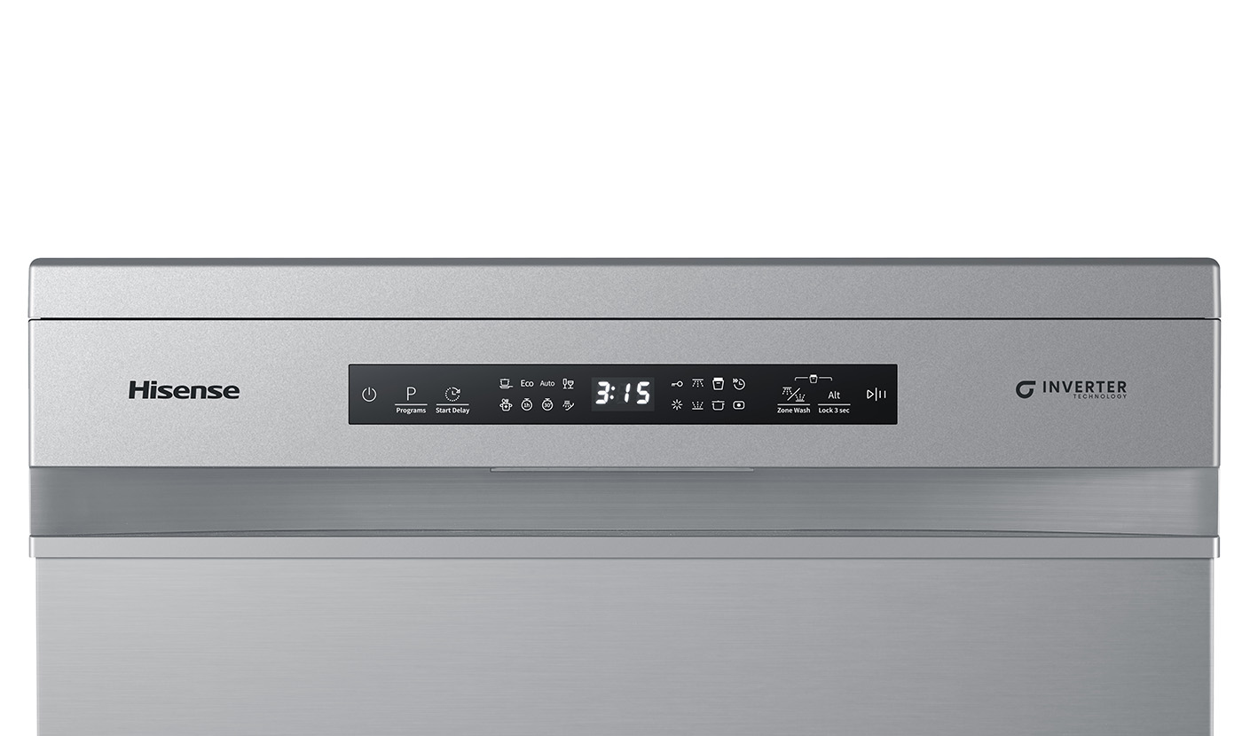 Stainless Steel Dishwasher with 15 Place Settings Stainless Steel Dishwasher with 15 Place Settings