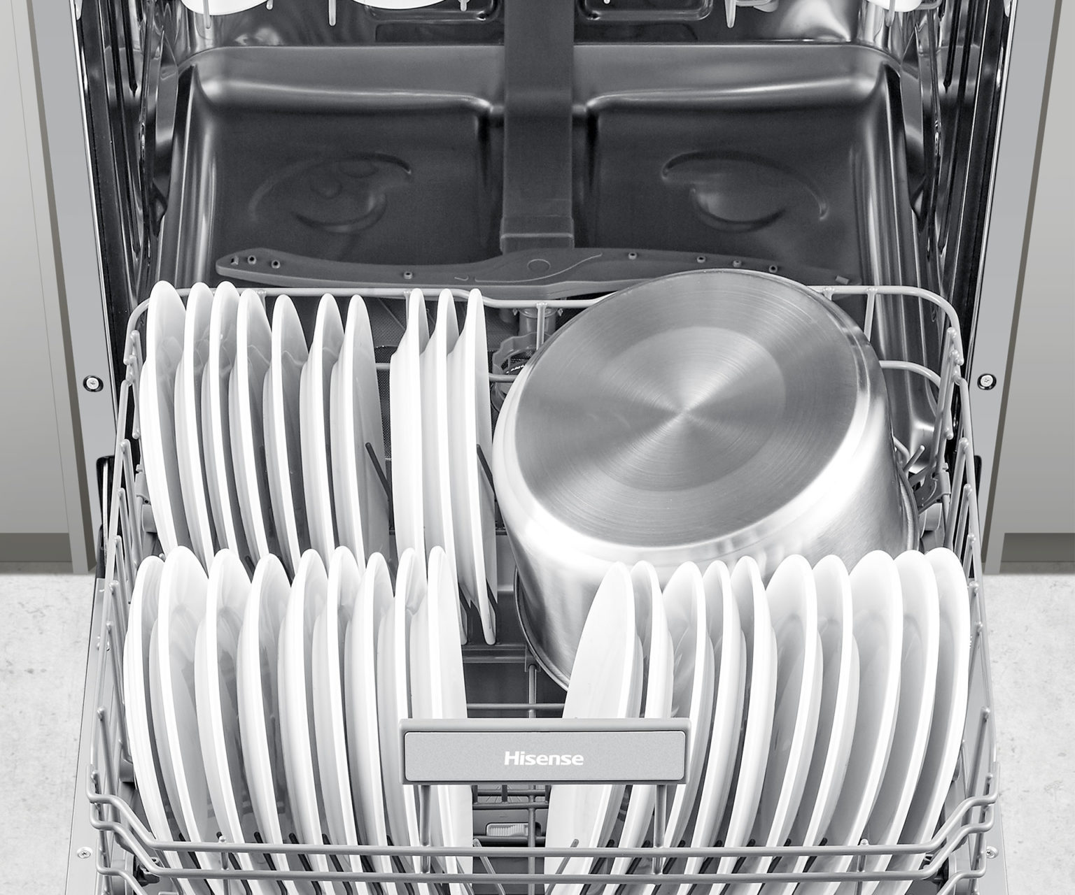 Stainless Steel Dishwasher with 15 Place Settings Stainless Steel Dishwasher with 15 Place Settings