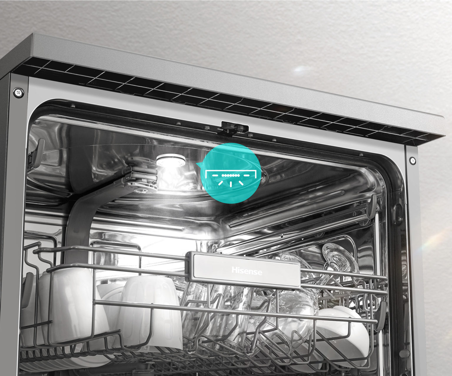 Stainless Steel Dishwasher with 15 Place Settings Stainless Steel Dishwasher with 15 Place Settings