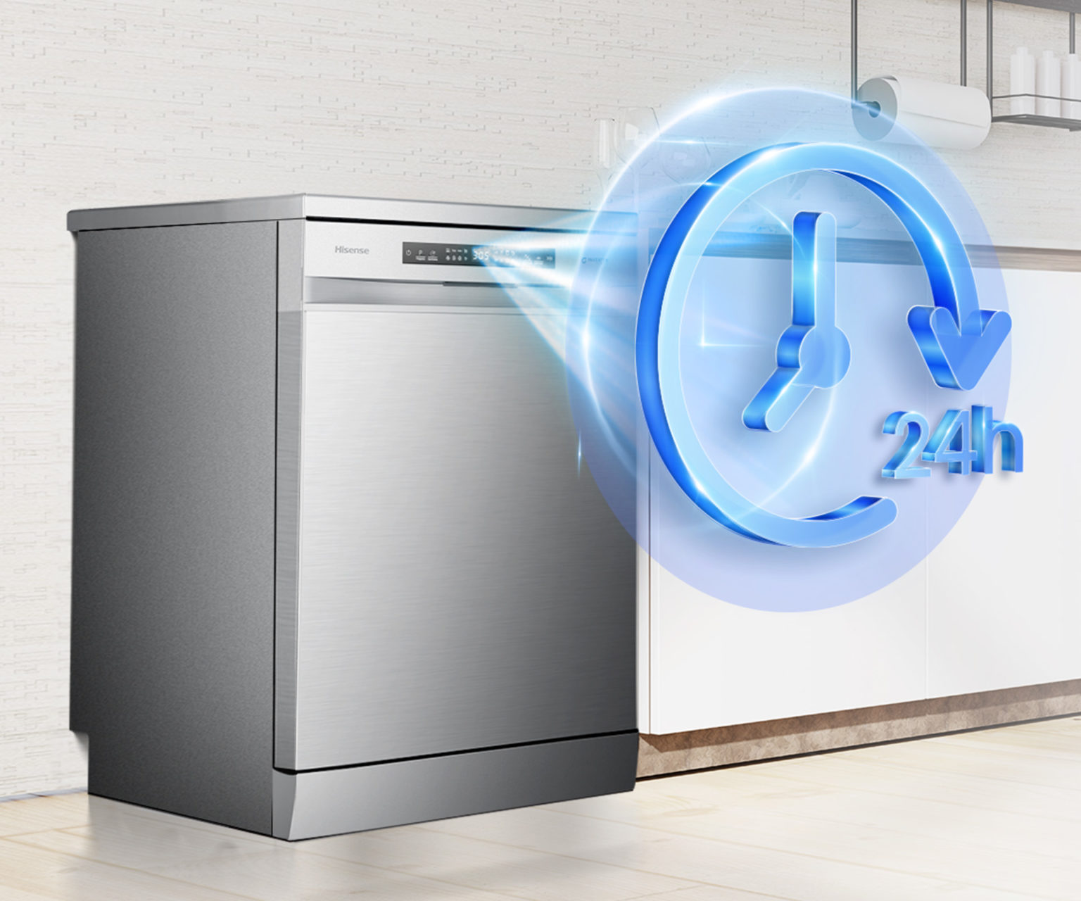 Stainless Steel Dishwasher with 15 Place Settings Stainless Steel Dishwasher with 15 Place Settings