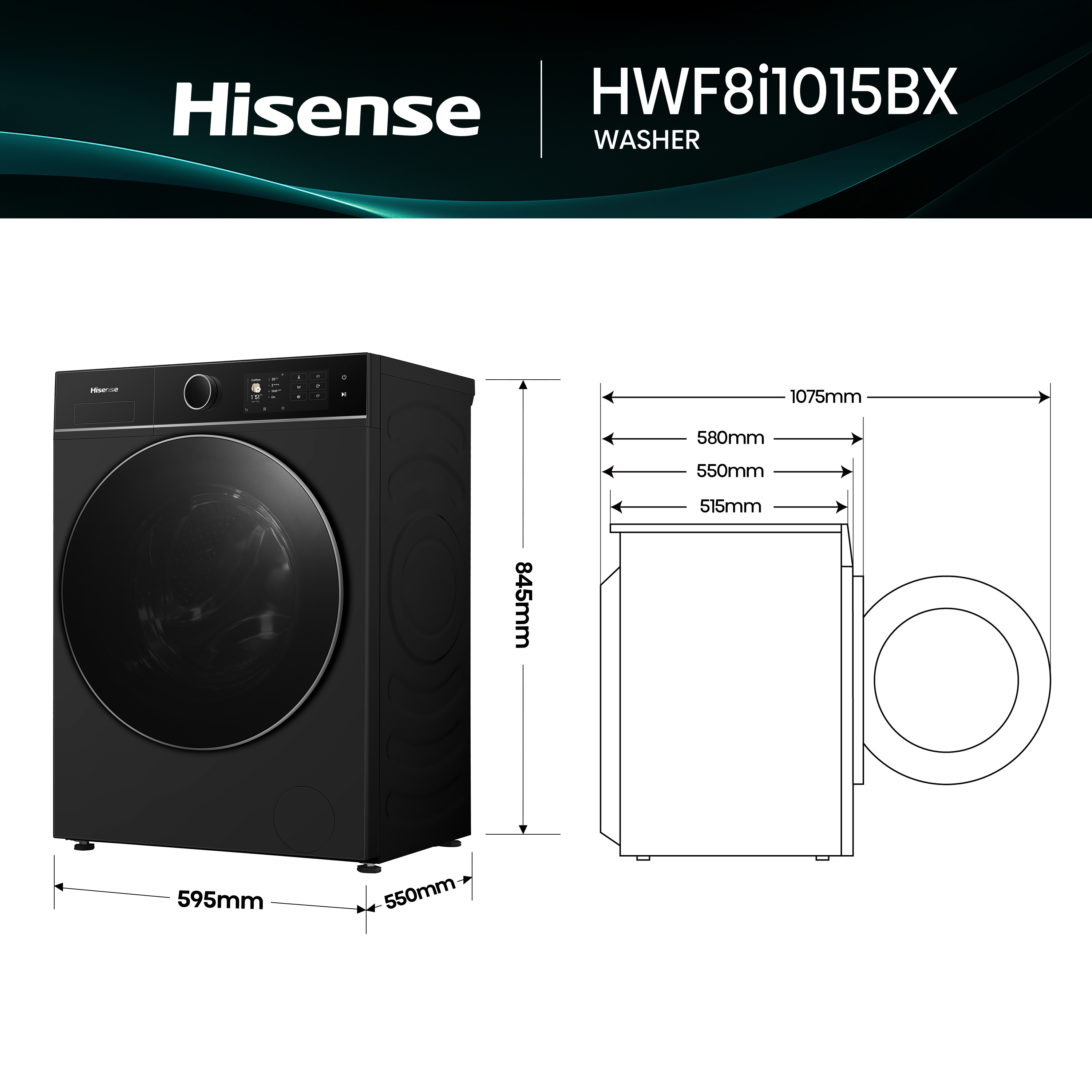 Series 8i 10kg Front Load Washer Series 8i 10kg Front Load Washer