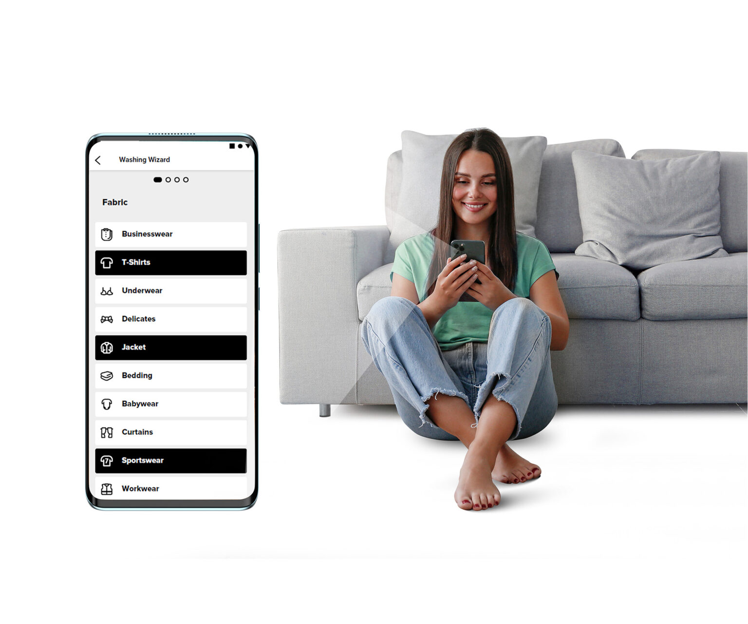 8kg Front Load Washer – Series 7 (2023) 8kg Front Load Washer – Series 7 (2023)