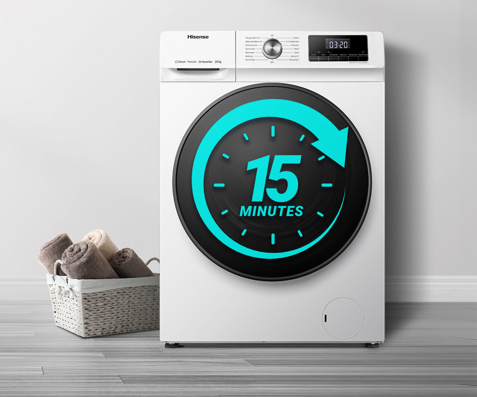 Front Load Washer 7.5kg – PureJet (2022) Front Load Washer 7.5kg – PureJet (2022)