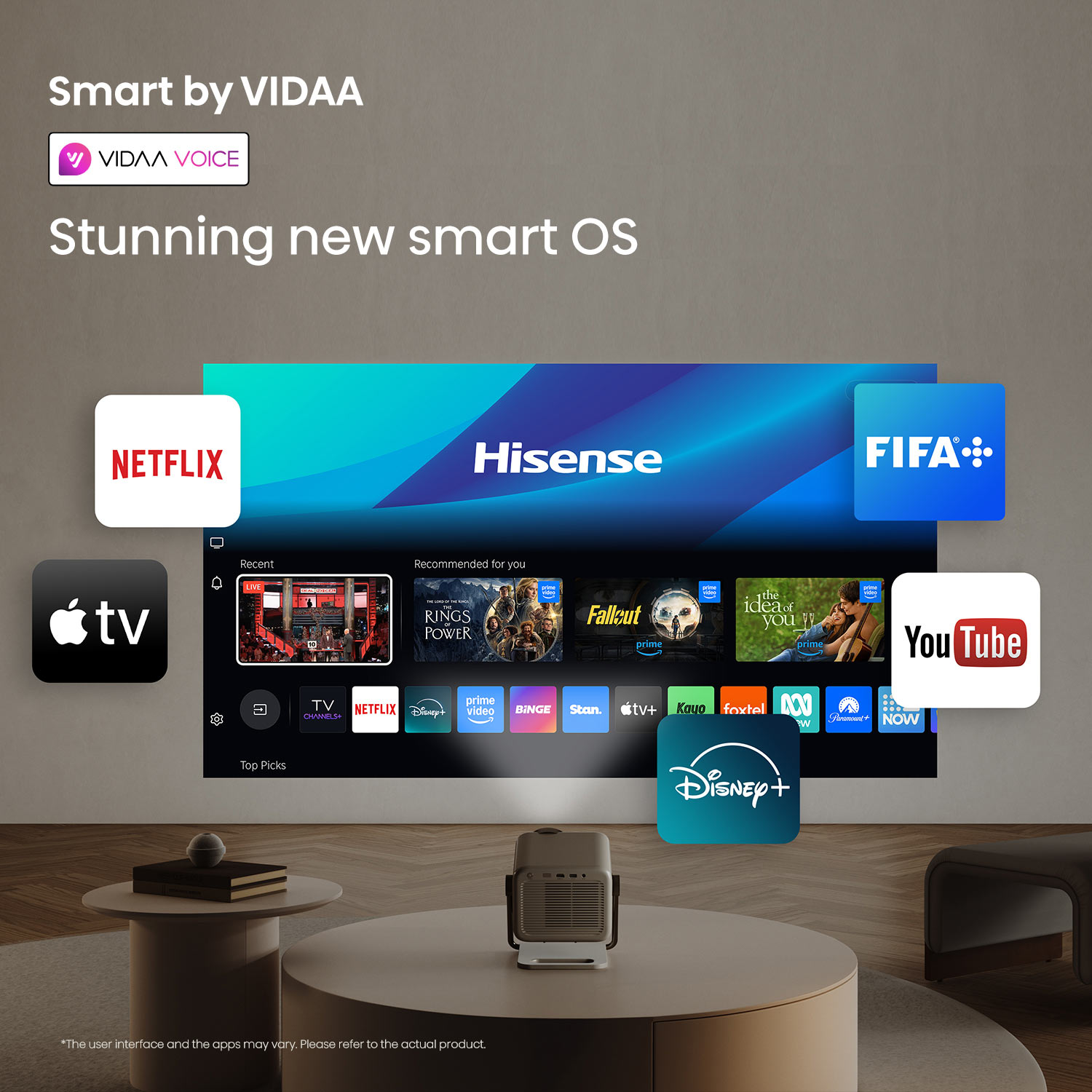 65''-200'' M2 Pro 4K TriChroma Laser Mini Projector 65''-200'' M2 Pro 4K TriChroma Laser Mini Projector