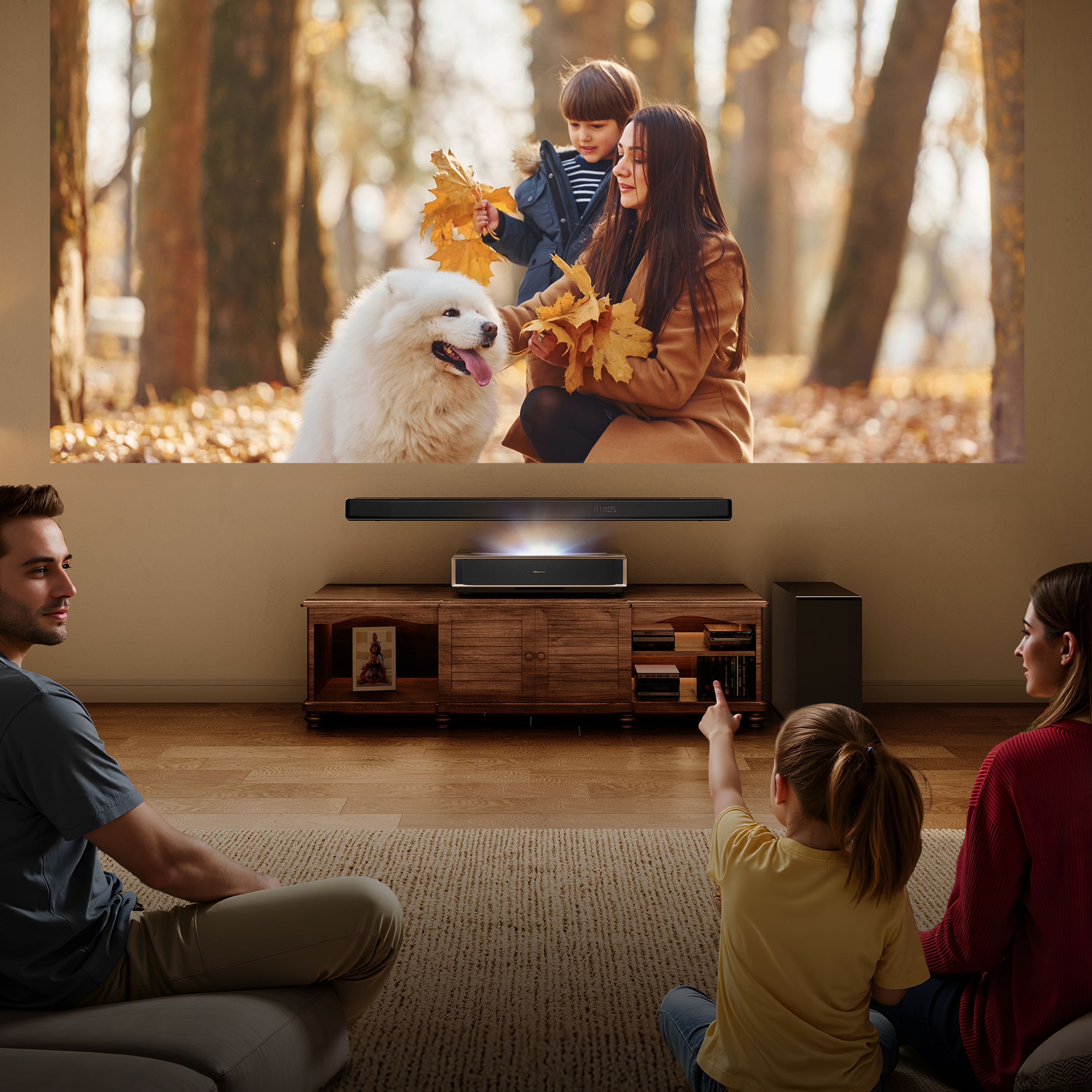 80''-150'' PT1 4K TriChroma Laser Cinema 80''-150'' PT1 4K TriChroma Laser Cinema